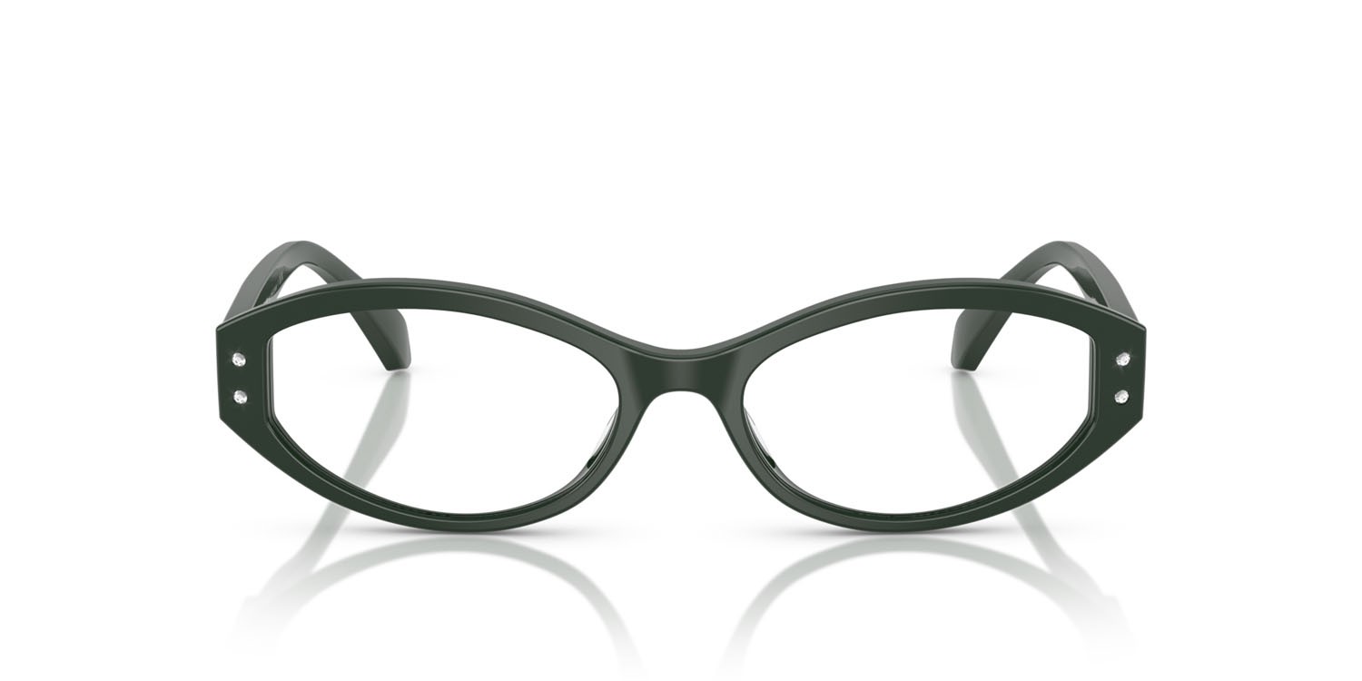 Occhiali da vista Michael Kors Corvara MK 4139B (4006) colore bosco forma ovale lenti lente demo