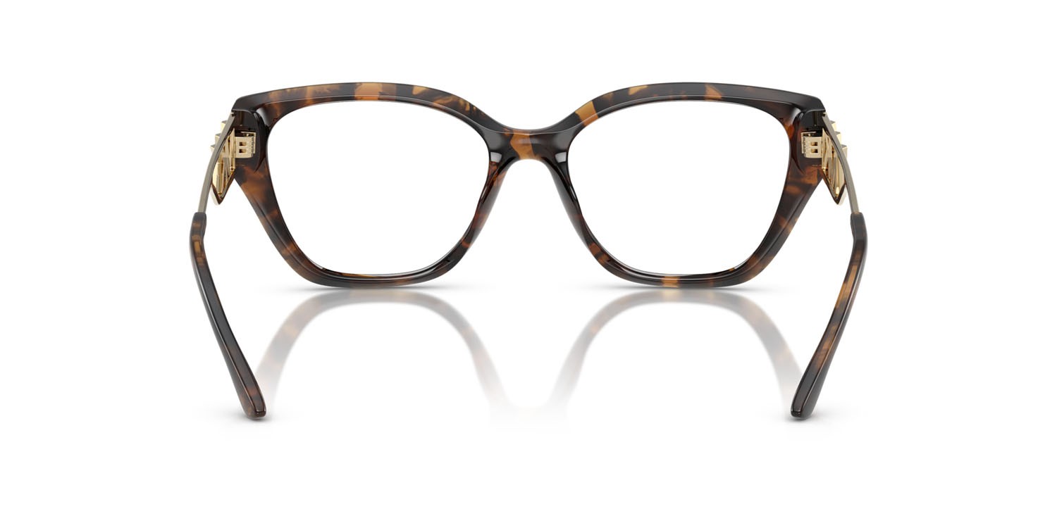 Occhiali da vista Michael Kors Bierzo MK 4140U (3006) colore tartarugato scuro forma quadrato lenti lente demo