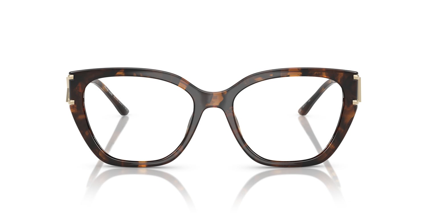 Occhiali da vista Michael Kors Bierzo MK 4140U (3006) colore tartarugato scuro forma quadrato lenti lente demo
