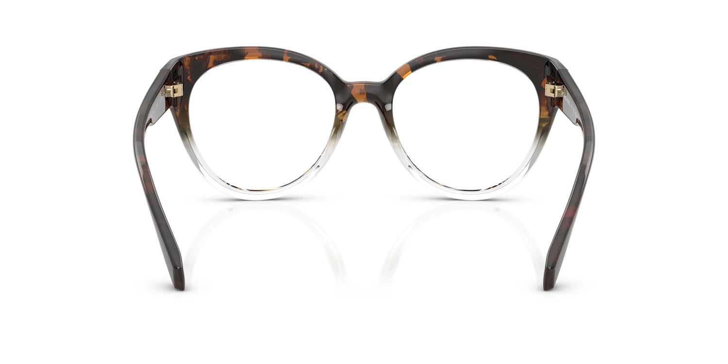 Occhiali da vista Michael Kors Amelia Island MK 4145U (4025) colore tartarugato scuro a trasparente forma rotondo lenti lente demo