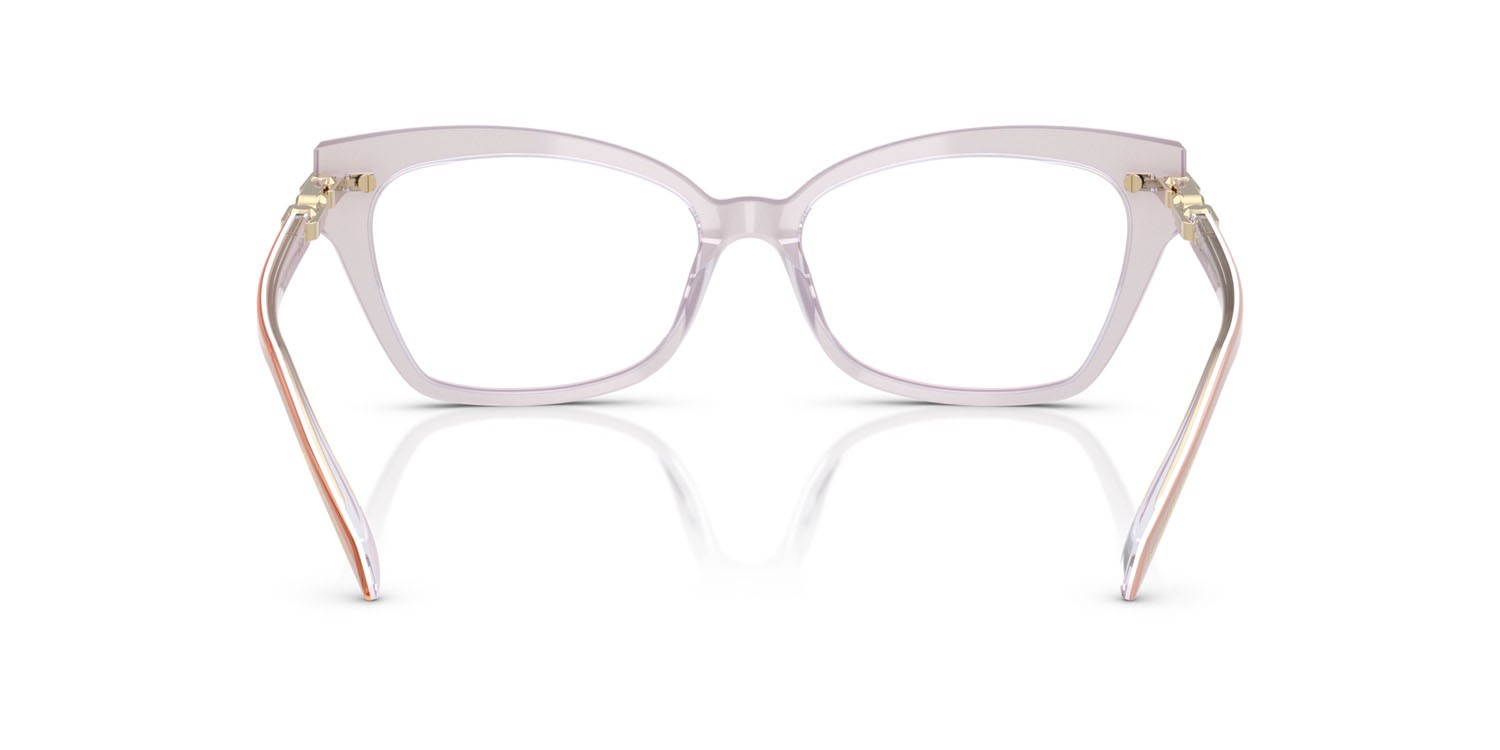 Occhiali da vista Michael Kors Montego Bay MK 4146U (4015) colore sabbia chiaro forma cat eye lenti lente demo