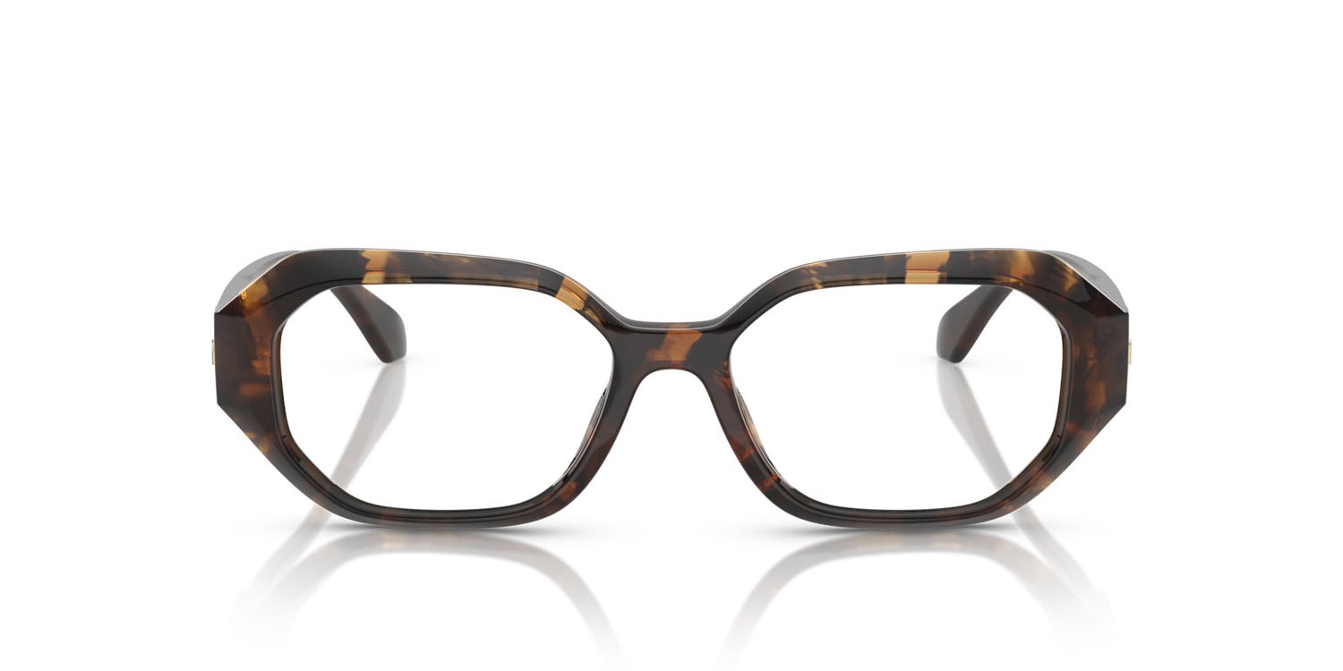 Occhiali da vista Michael Kors Islamorada MK 4147U (3006) colore tartarugato scuro forma irregolare lenti lente demo