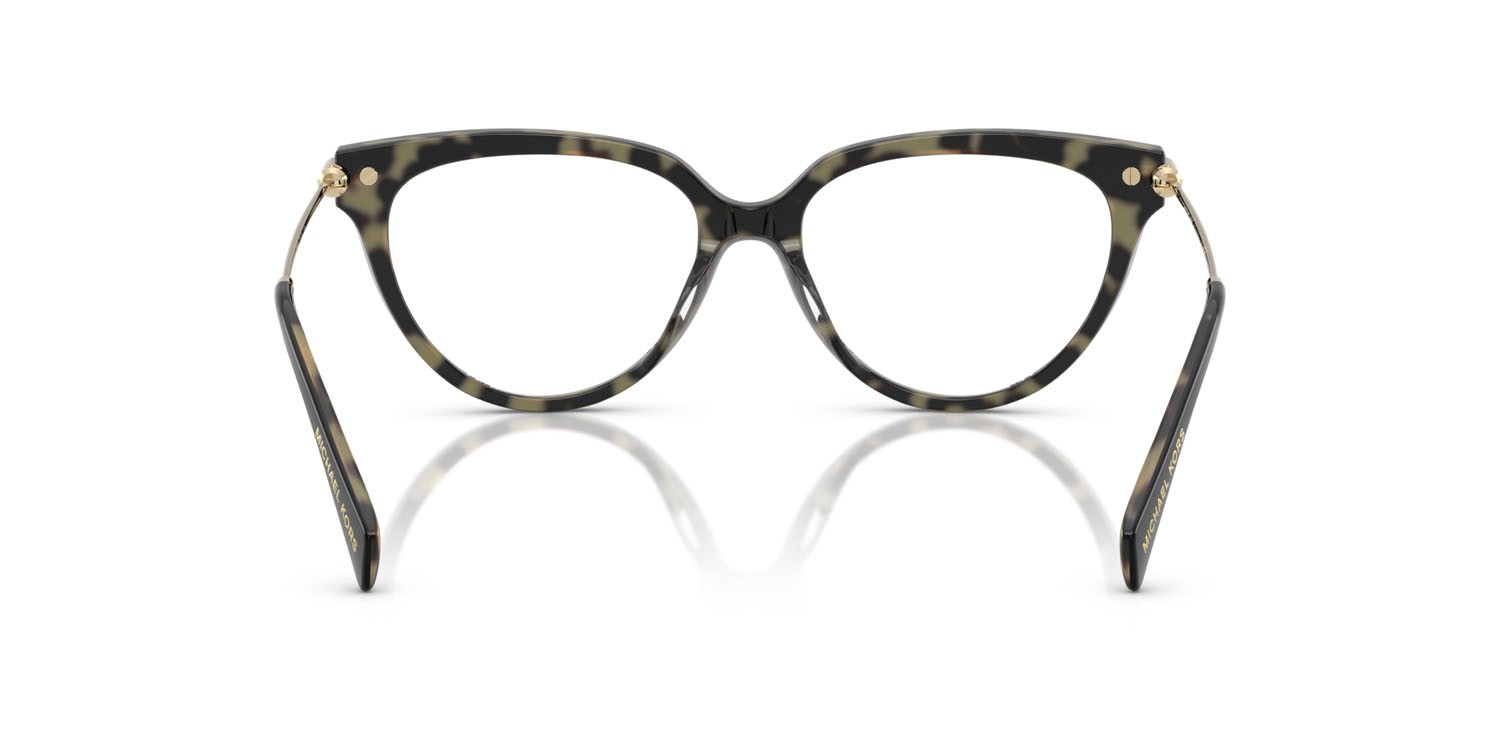 Occhiali da vista Michael Kors Windham MK 4151U (3950) colore nero/ambra tartarugato forma cat eye lenti lente demo