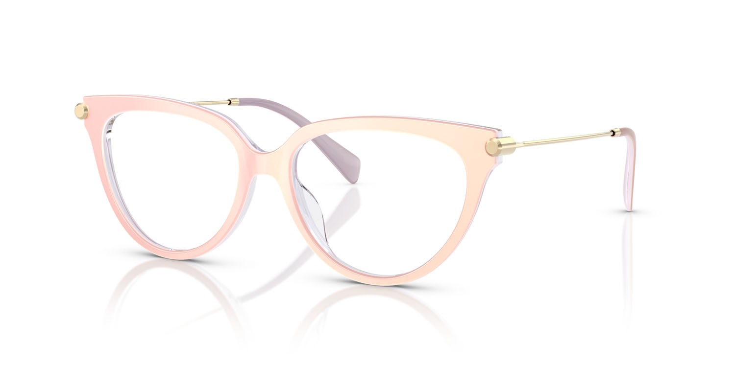Occhiali da vista Michael Kors Windham MK 4151U (4015) colore sabbia chiaro laminato forma cat eye lenti lente demo