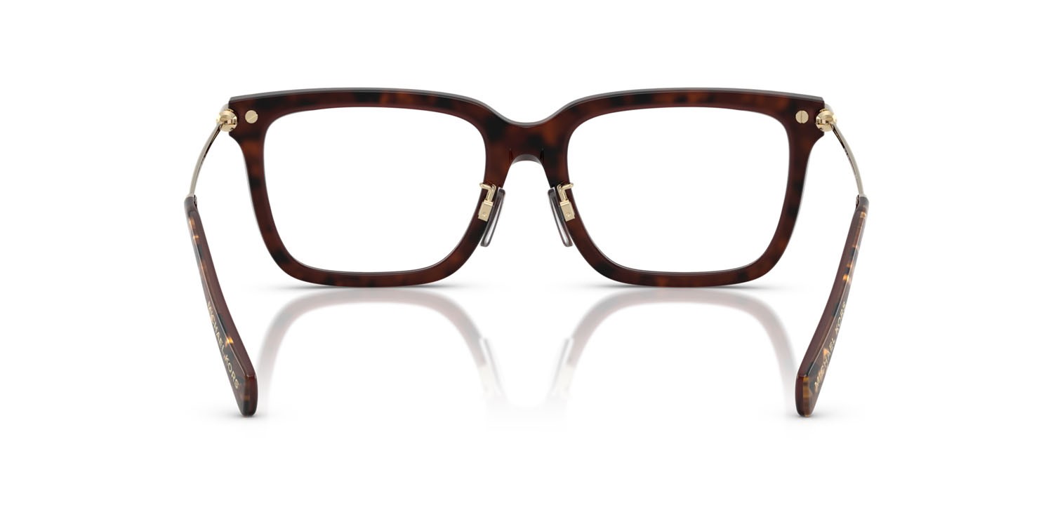 Occhiali da vista Michael Kors Guilin MK 4152D (4016) colore marrone perlato tartarugato forma quadrato lenti lente demo