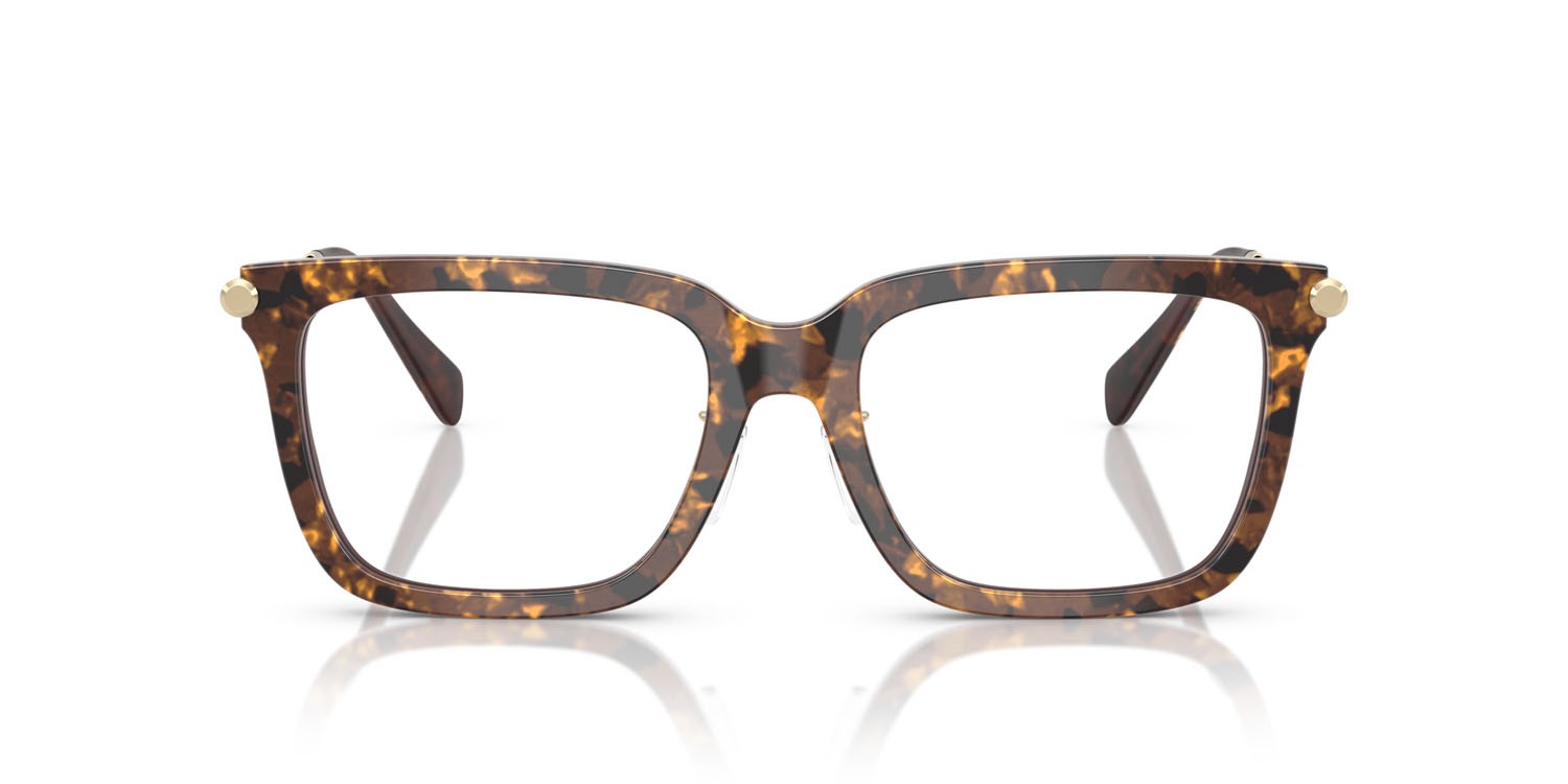 Occhiali da vista Michael Kors Guilin MK 4152D (4016) colore marrone perlato tartarugato forma quadrato lenti lente demo