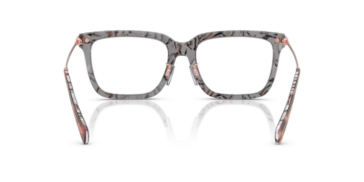 Occhiali da vista Michael Kors Guilin MK 4152D (4017) colore rosa tartarugato forma quadrato lenti lente demo