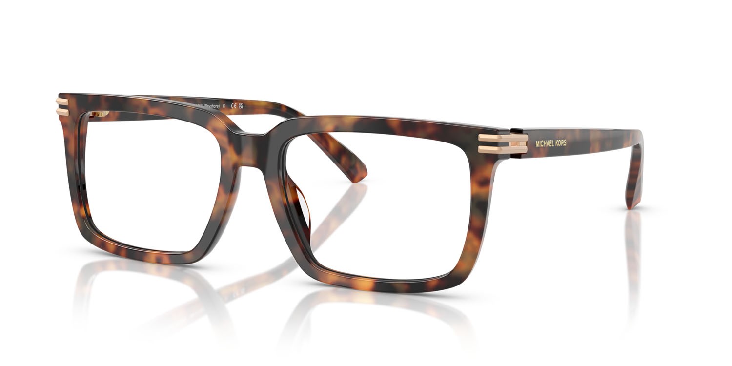 Occhiali da vista Michael Kors Bayshore MK 4155U (3904) colore tartarugato vintage forma quadrato lenti lente demo