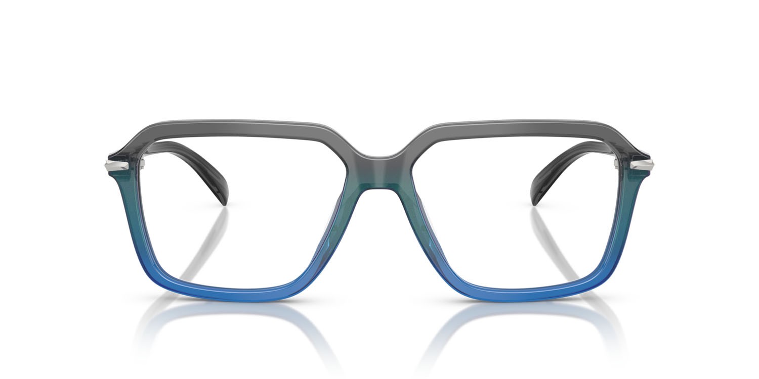 Occhiali da vista Michael Kors Saguaro MK 4159U (4011) colore sfumato grigio forma quadrato lenti lente demo