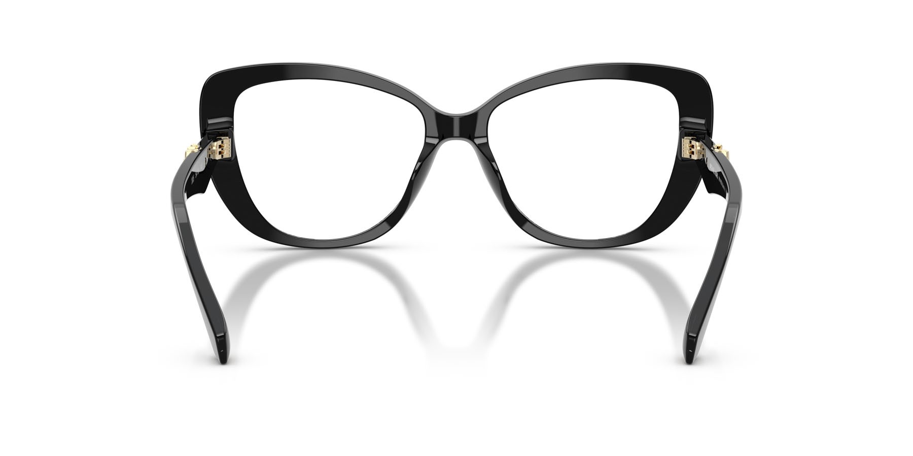 Occhiali da vista Michael Kors Dervio MK 4163U (3005) colore nero forma farfalla lenti lente demo