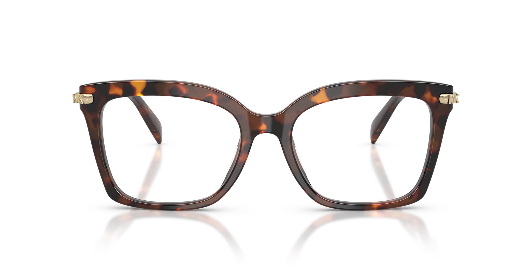 Occhiali da vista Michael Kors Greenville MK 4166U (4031) colore luggage tortoise forma quadrato lenti lente demo
