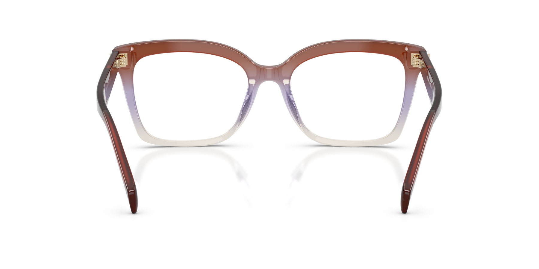 Occhiali da vista Michael Kors Greenville MK 4166U (4036) colore vinaccia sfumato forma quadrato lenti lente demo