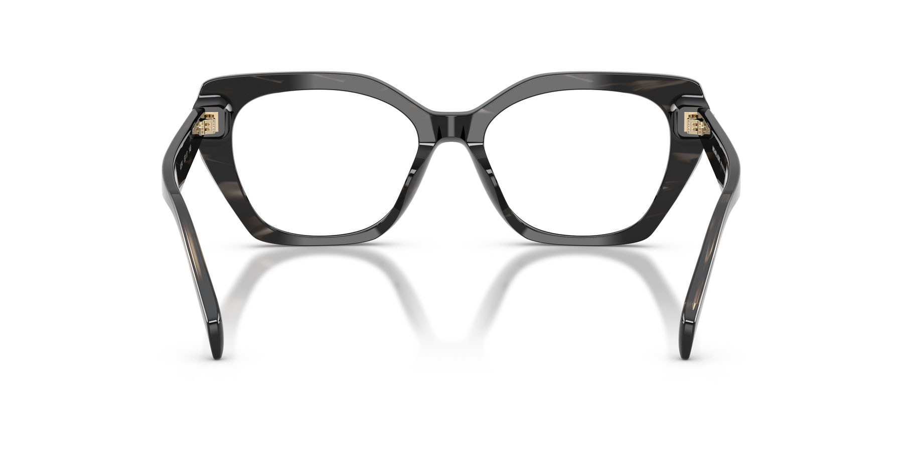 Occhiali da vista Michael Kors Nashville MK 4167U (4034) colore corno nero forma irregolare lenti lente demo