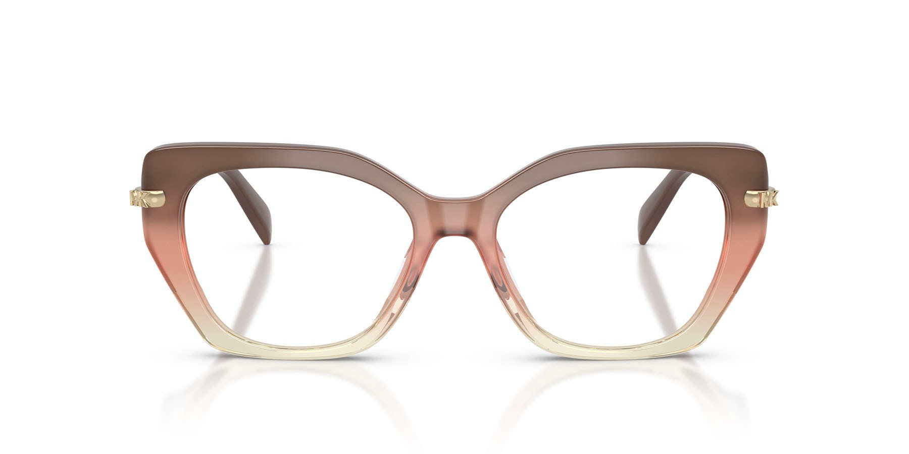 Occhiali da vista Michael Kors Nashville MK 4167U (4035) colore soft pink forma irregolare lenti lente demo