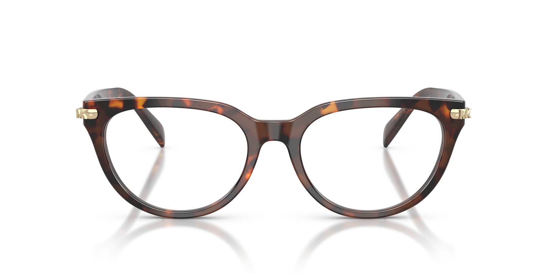 Occhiali da vista Michael Kors Casper MK 4168D (4031) colore luggage tortoise forma cat eye lenti lente demo