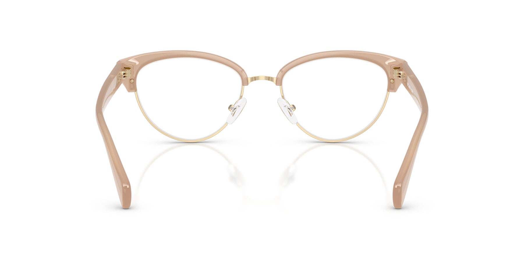 Occhiali da vista Michael Kors Curacao MK 4169 (4038) colore dark tan forma cat eye lenti lente demo
