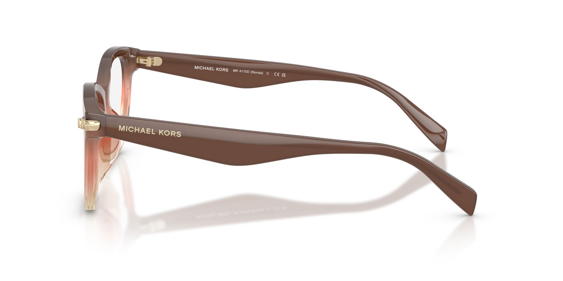 Occhiali da vista Michael Kors Ronda MK 4175D (4035) colore soft pink forma quadrato lenti lente demo