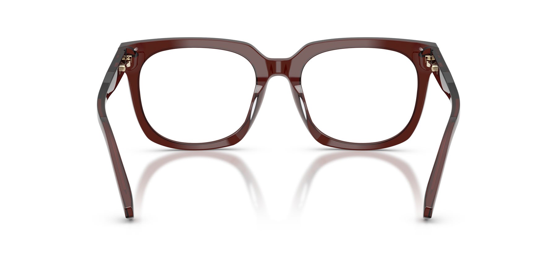 Occhiali da vista Michael Kors Ontario MK 4176U (3401) colore marrone trasparente forma quadrato lenti lente demo