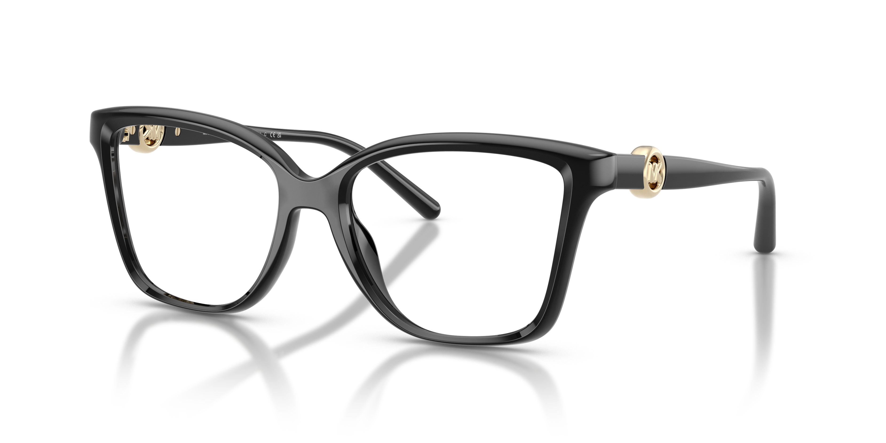 Occhiali da vista Michael Kors Kobe MK 4180U (3005) colore nero forma quadrato lenti lente demo