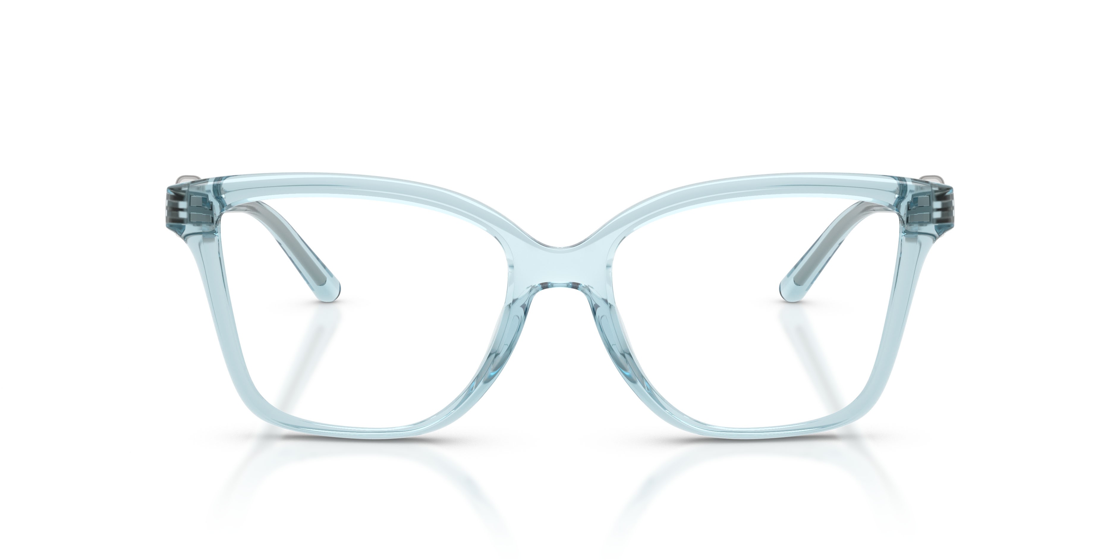 Occhiali da vista Michael Kors Kobe MK 4180U (4014) colore denim trasparente forma quadrato lenti lente demo