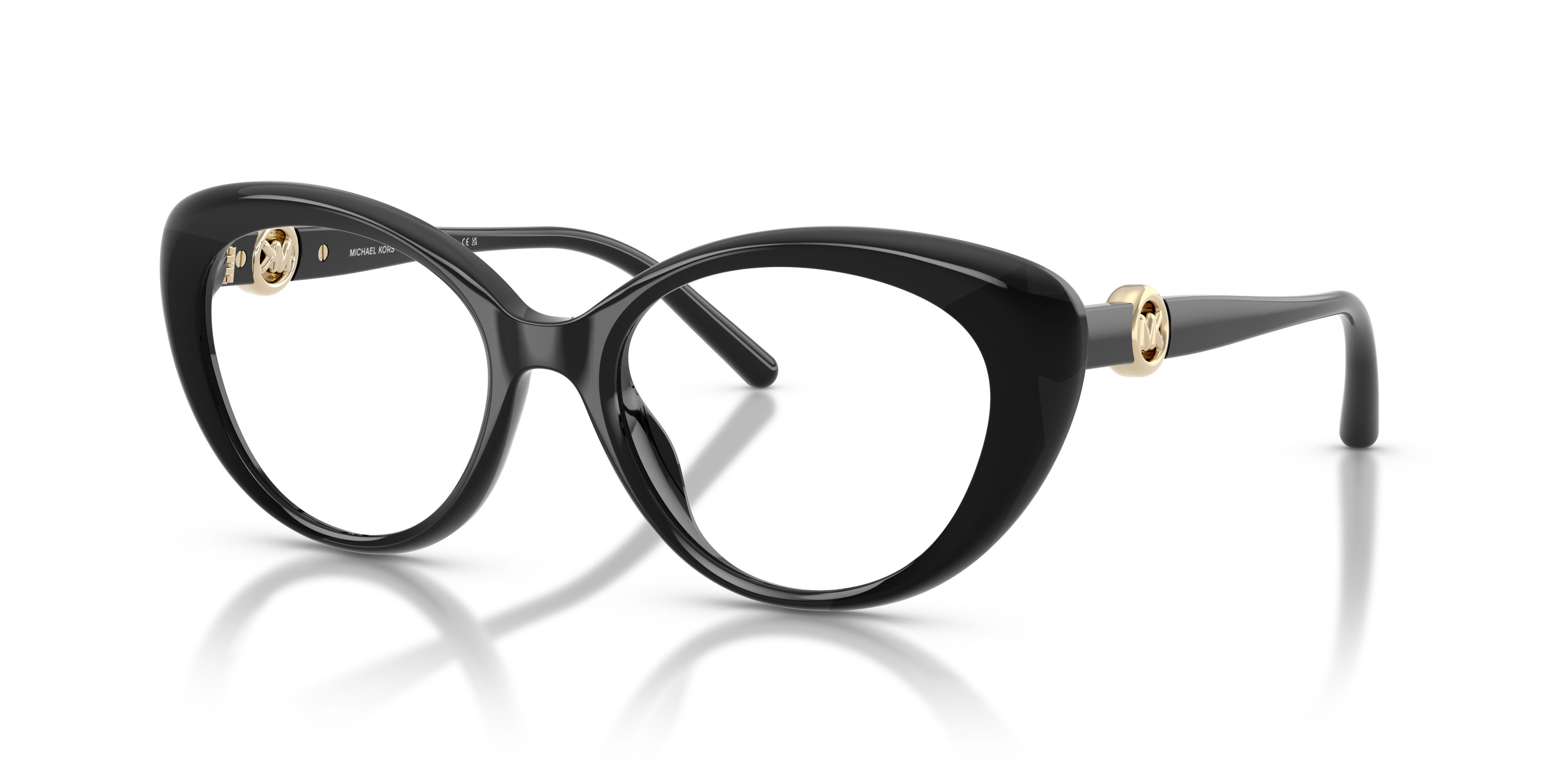 Occhiali da vista Michael Kors St. Thomas MK 4181U (3005) colore nero forma ovale lenti lente demo