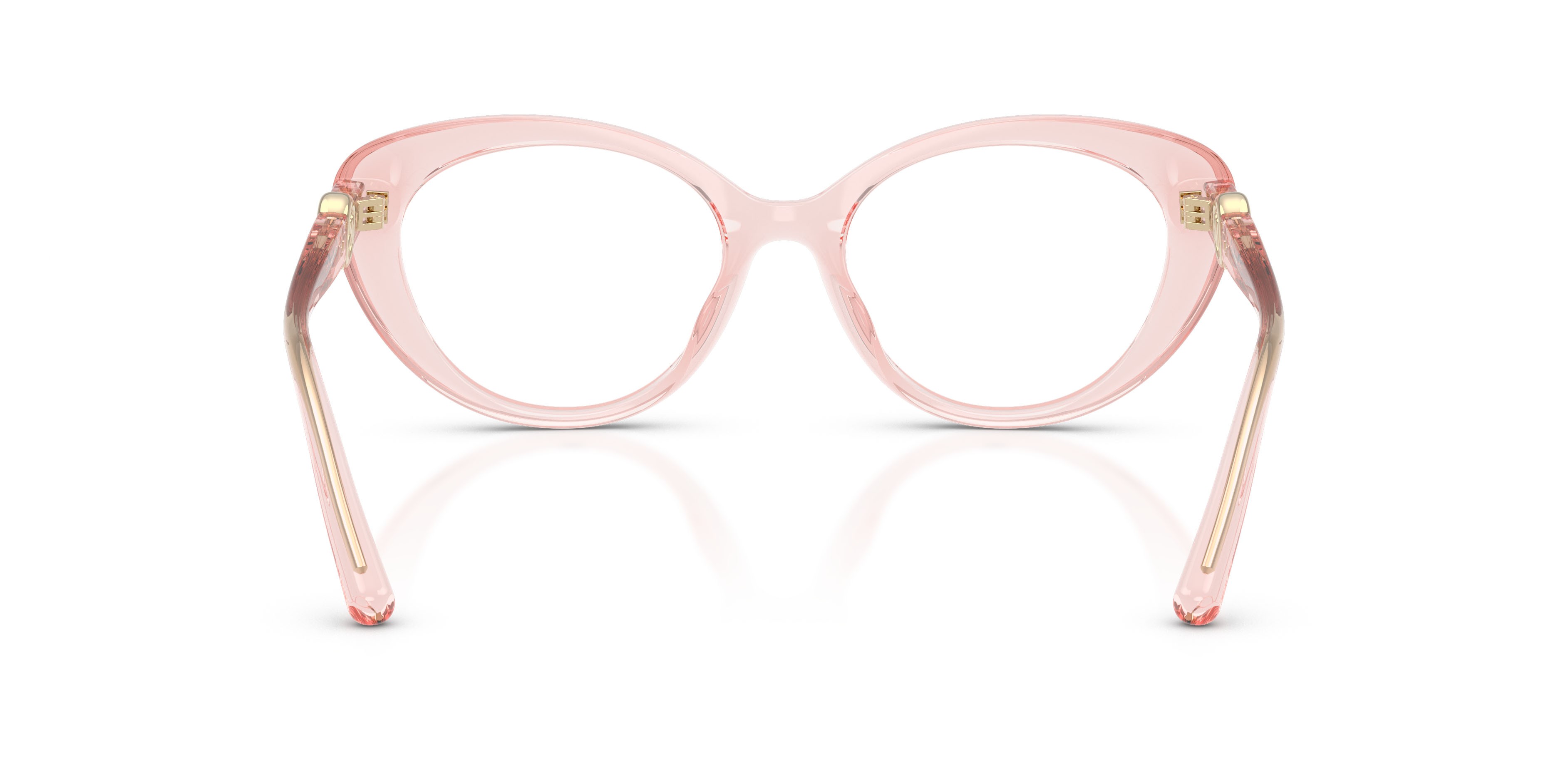 Occhiali da vista Michael Kors St. Thomas MK 4181U (3901) colore rosa chiaro trasparente forma ovale lenti lente demo