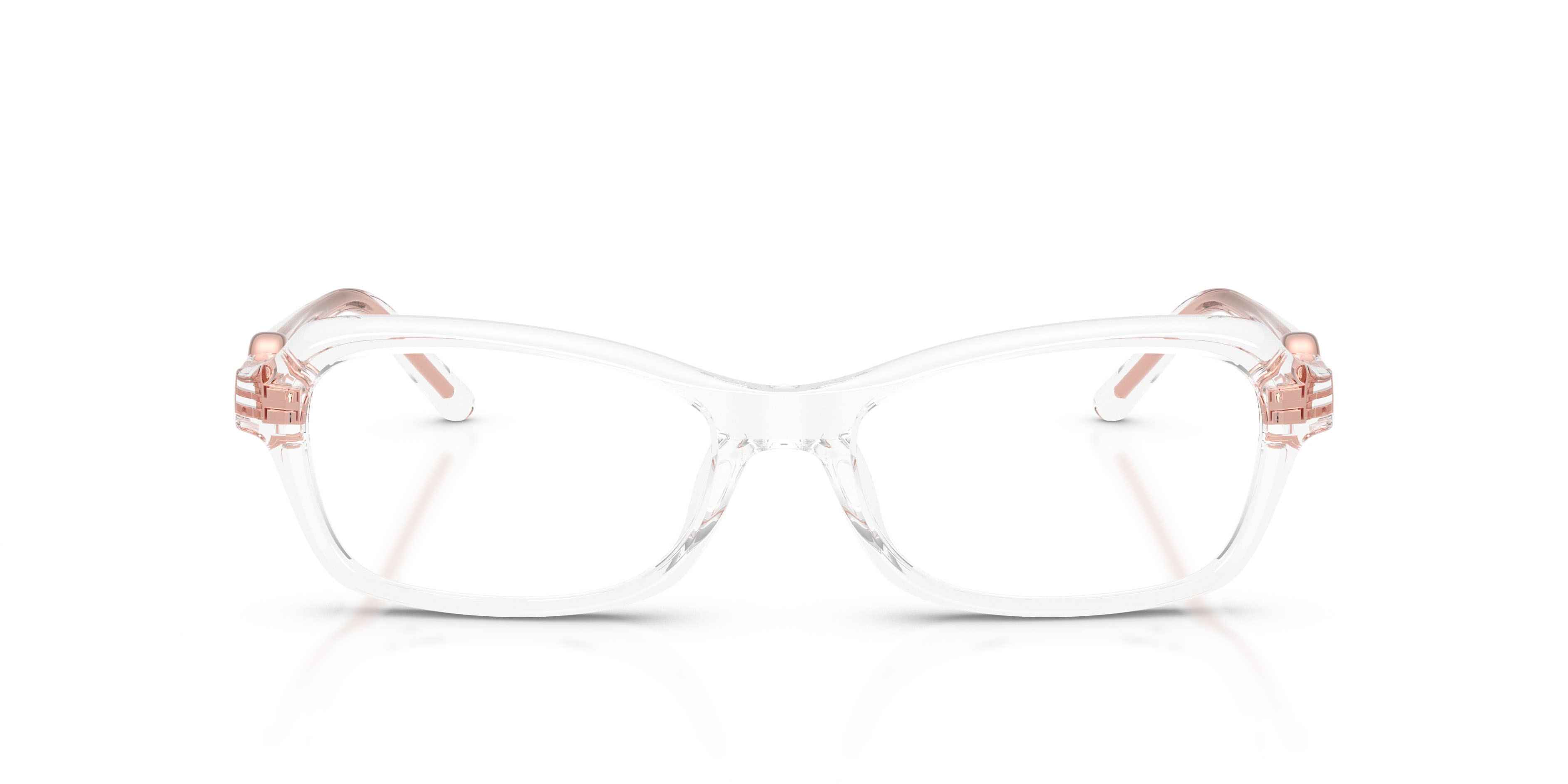 Occhiali da vista Michael Kors Hakone MK 4182U (3015) colore trasparente forma rotondo lenti lente demo