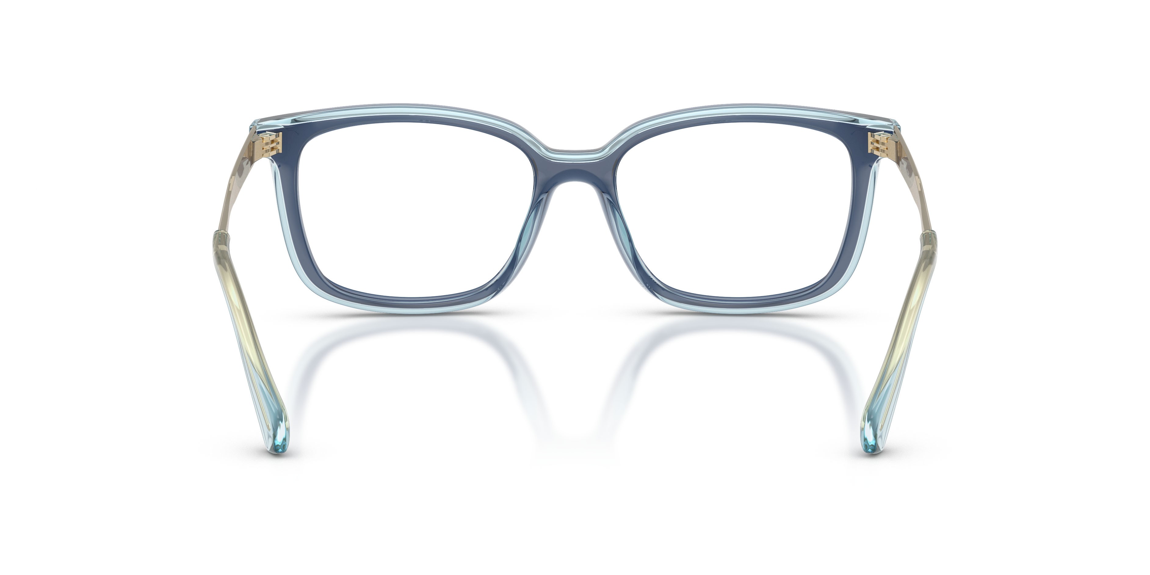 Occhiali da vista Michael Kors Asturias MK 4183U (4031) colore blu navy forma quadrato lenti lente demo