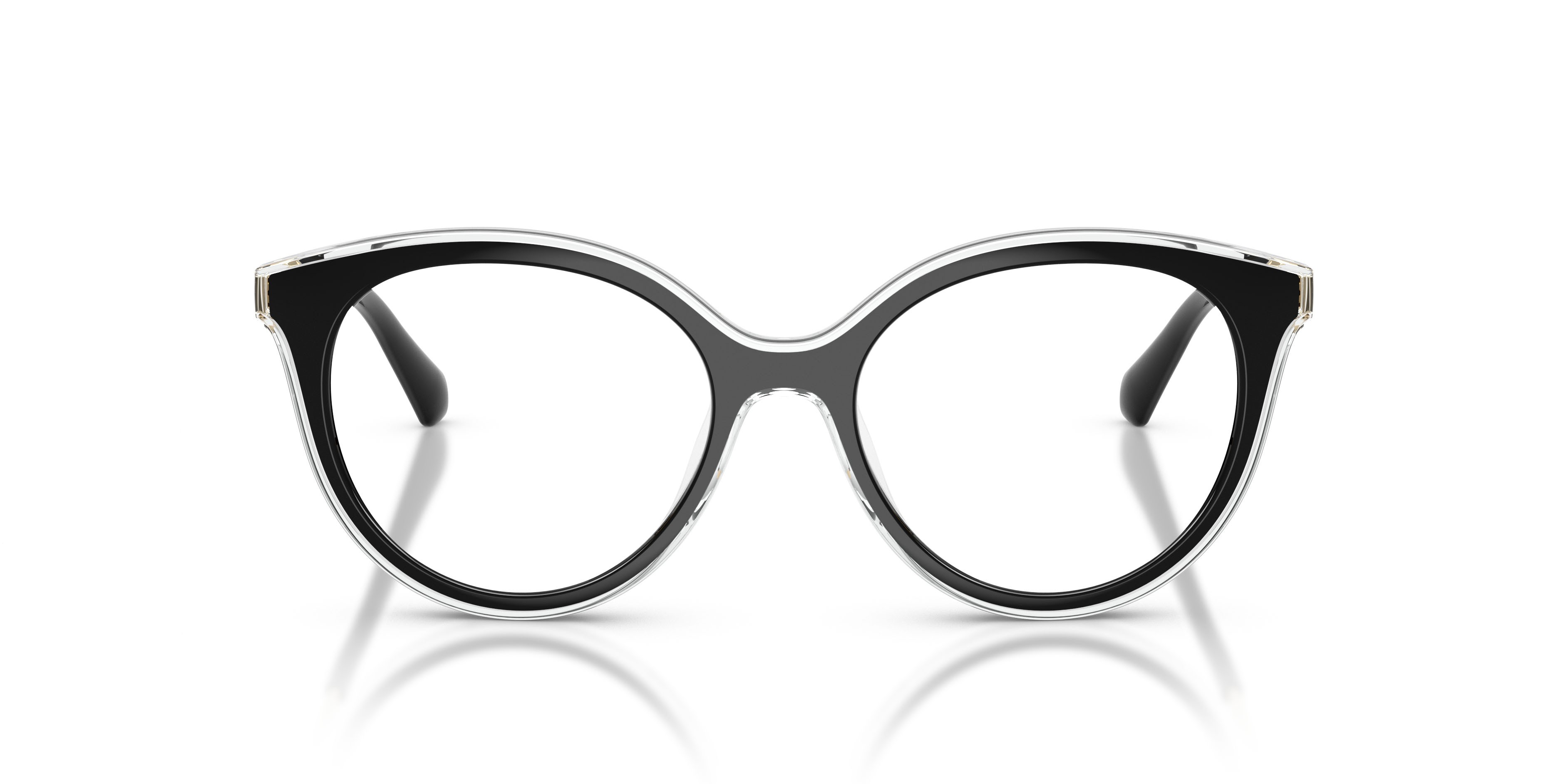 Occhiali da vista Michael Kors Sitges MK 4184U (3005) colore nero forma rotondo lenti lente demo