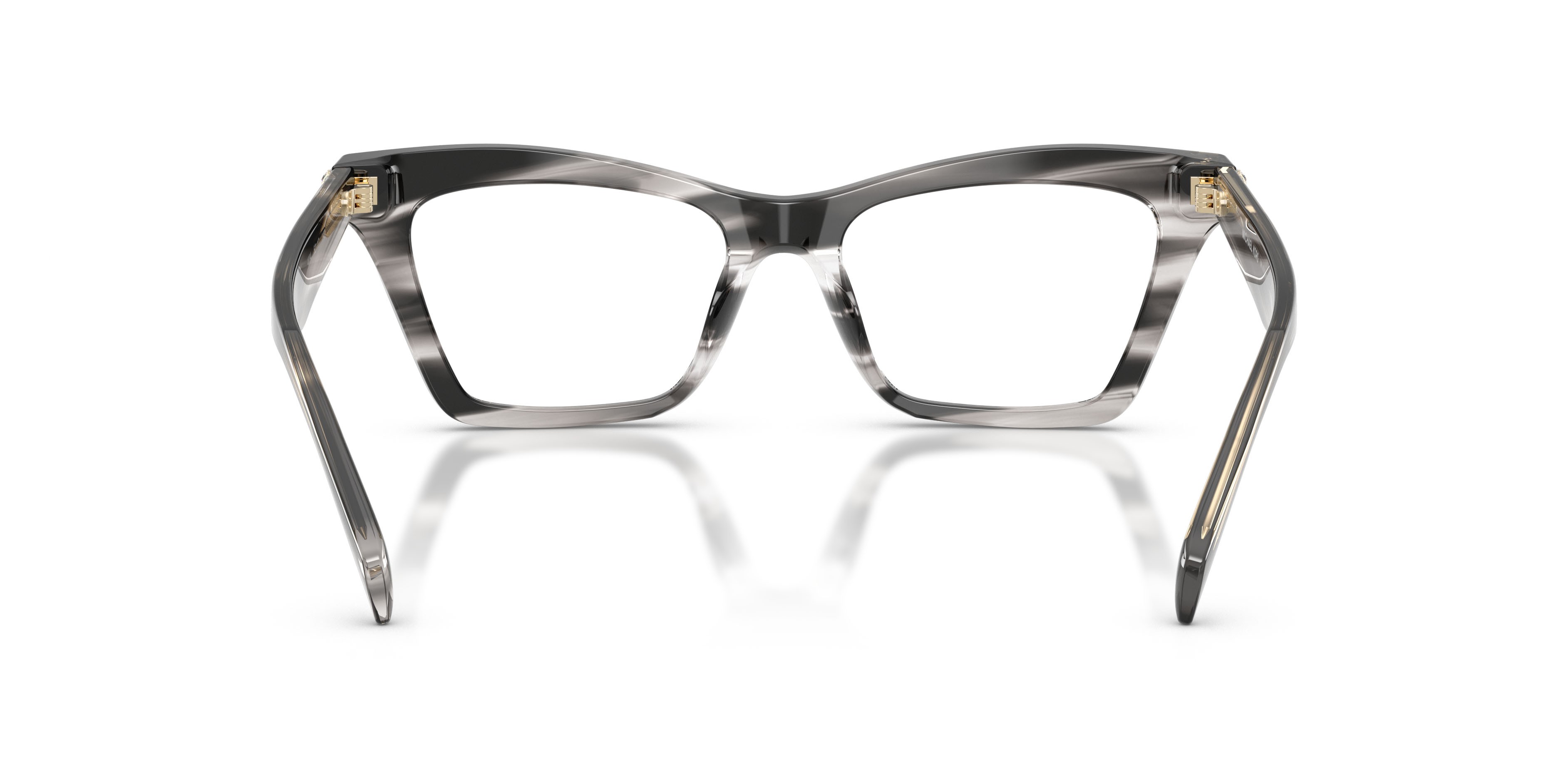 Occhiali da vista Michael Kors Jamaica MK 4185BU (4034) colore corno nero forma cat eye lenti lente demo