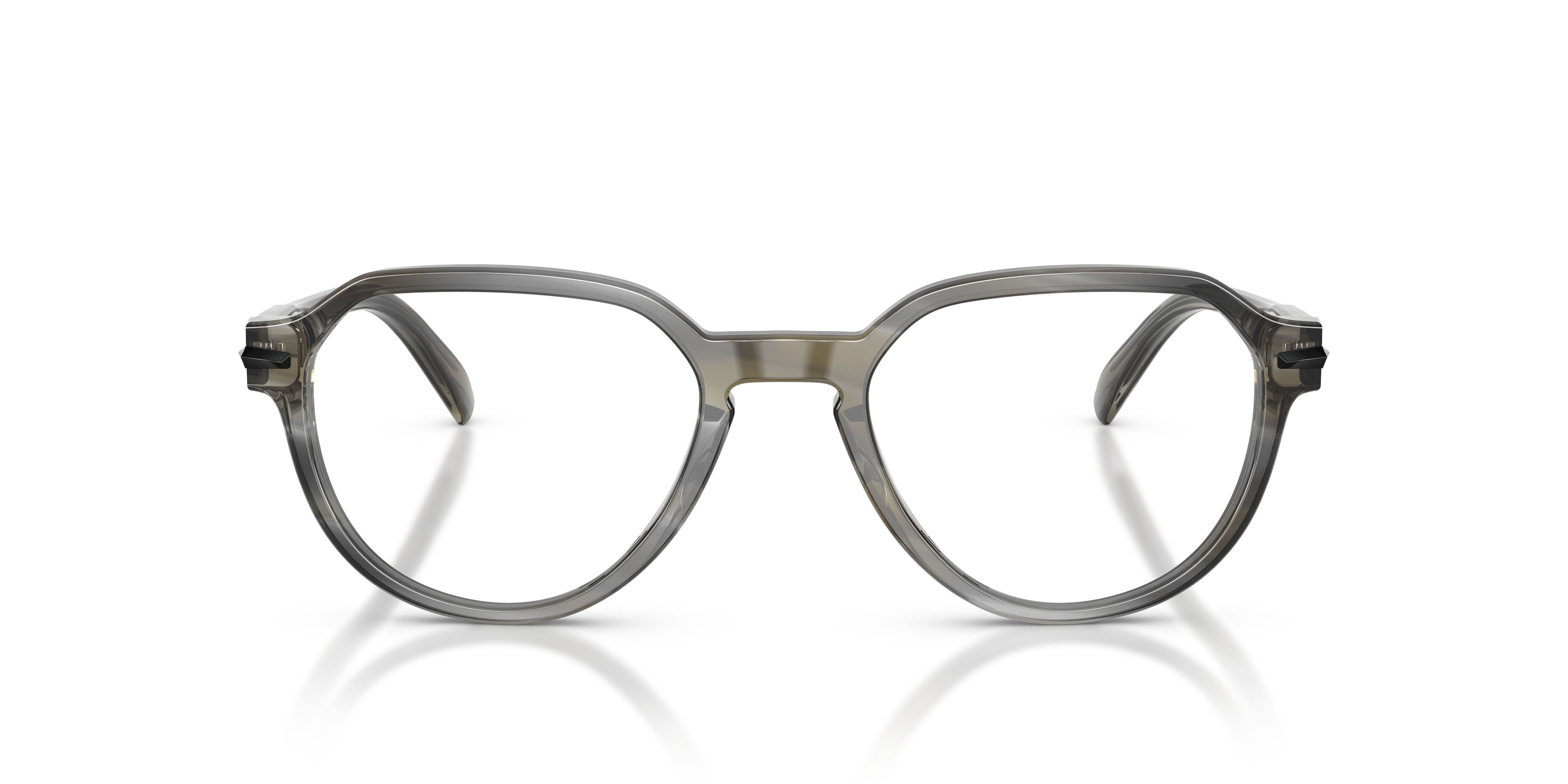 Occhiali da vista Michael Kors Westerly MK 4187U (4047) colore charcoal horn forma rotondo lenti lente demo