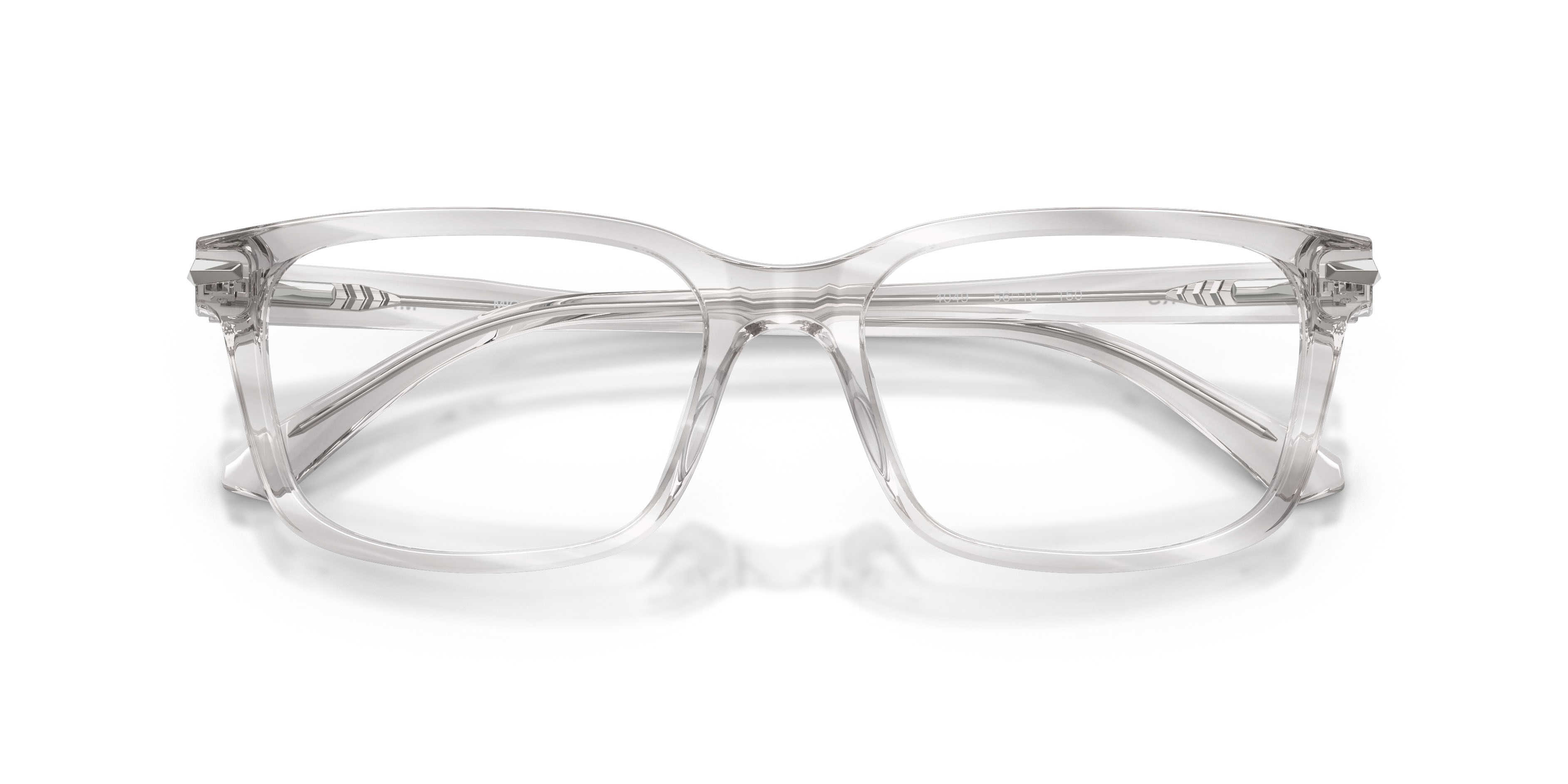 Occhiali da vista Michael Kors Seal Harbor MK 4188U (4049) colore grigio effetto corno forma quadrato lenti lente demo