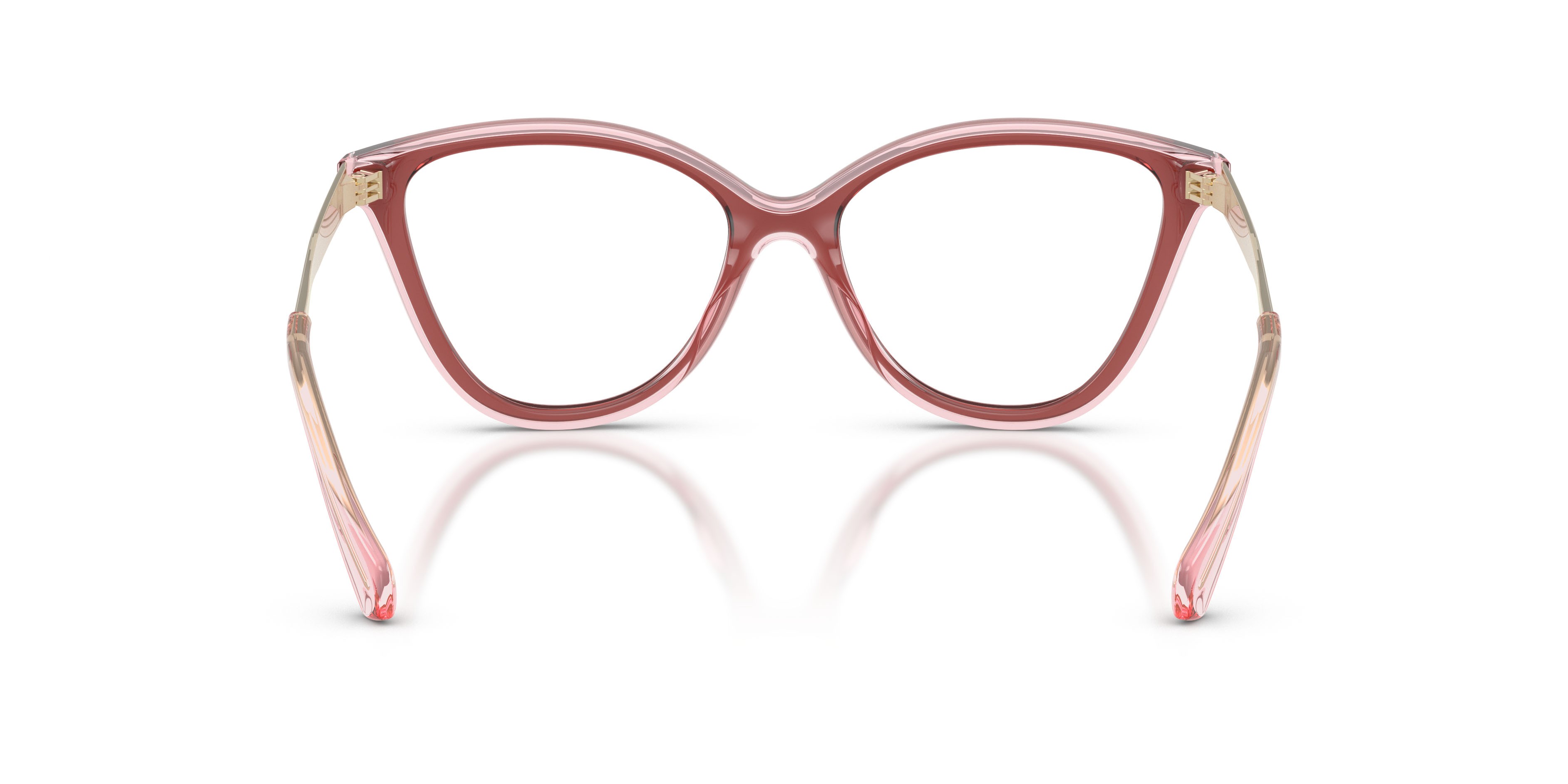 Occhiali da vista Michael Kors Costa Brava MK 4190U (3913) colore palissandro forma cat eye lenti lente demo