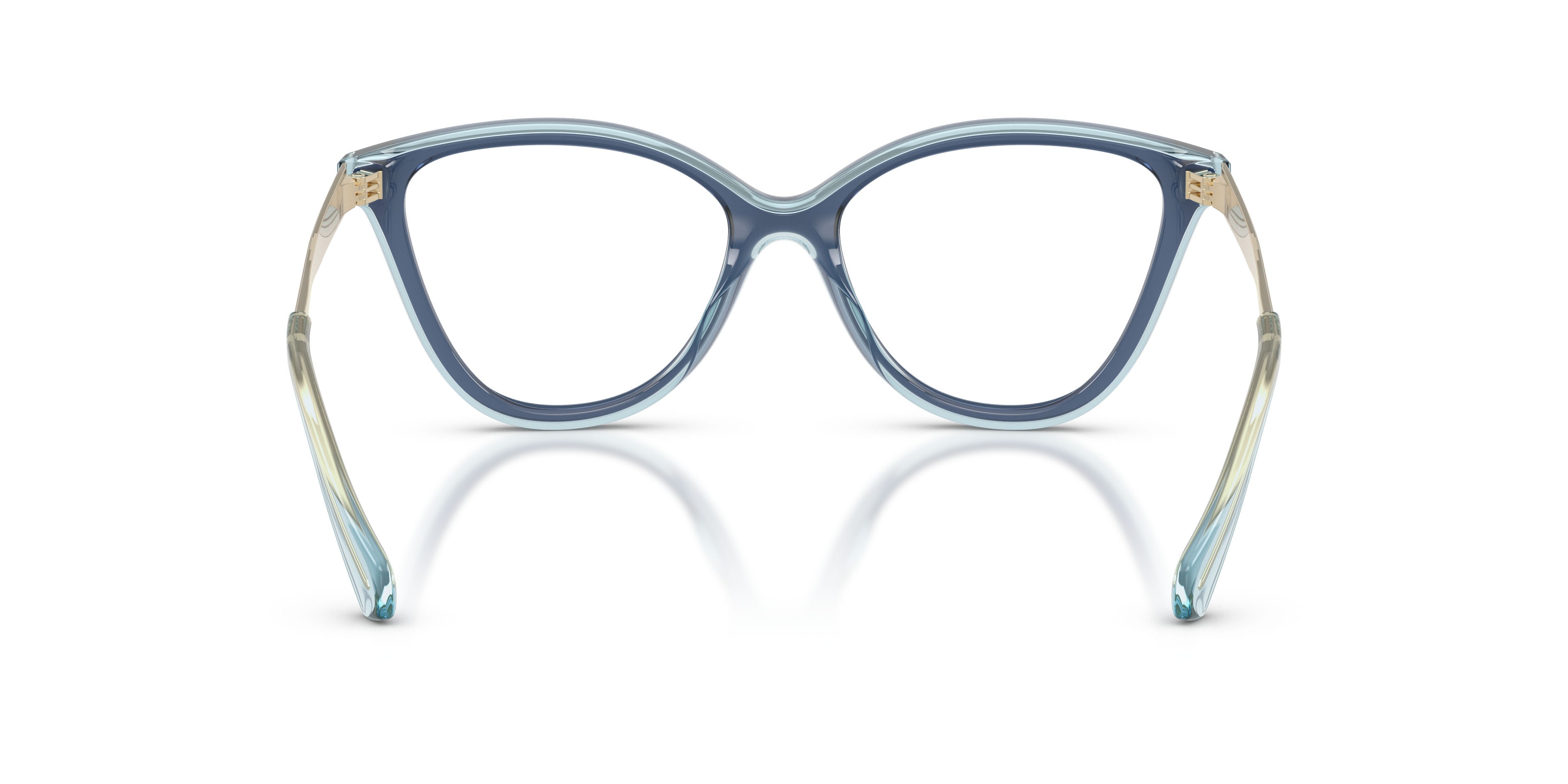 Occhiali da vista Michael Kors Costa Brava MK 4190U (4031) colore blu navy forma cat eye lenti lente demo