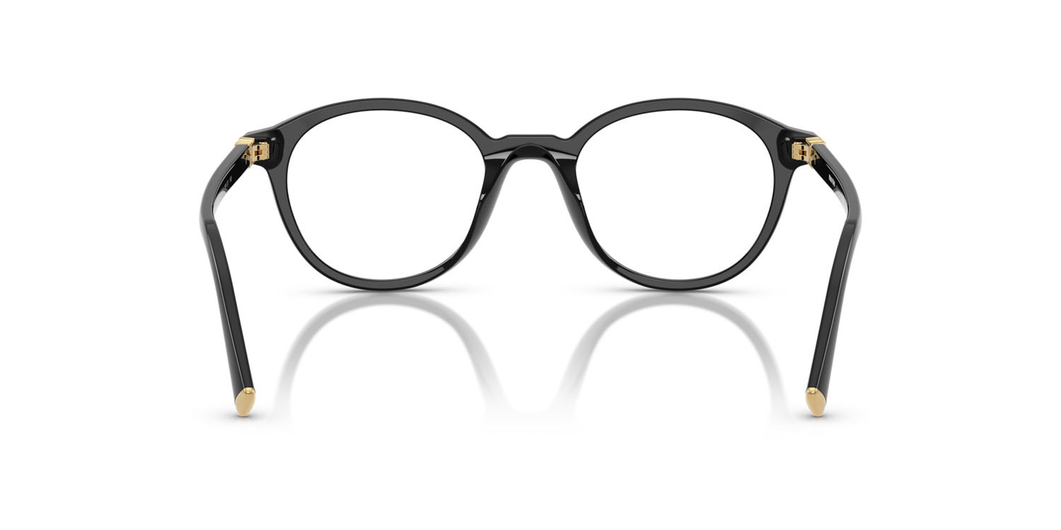 Occhiali da vista Miu Miu MU 02WV (16K1O1) colore nero forma rotondo lenti lente demo