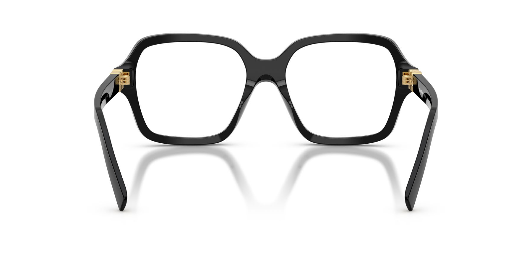 Eyeglasses Miu Miu MU 03YV (16K1O1) color nero shape square lenses lente demo