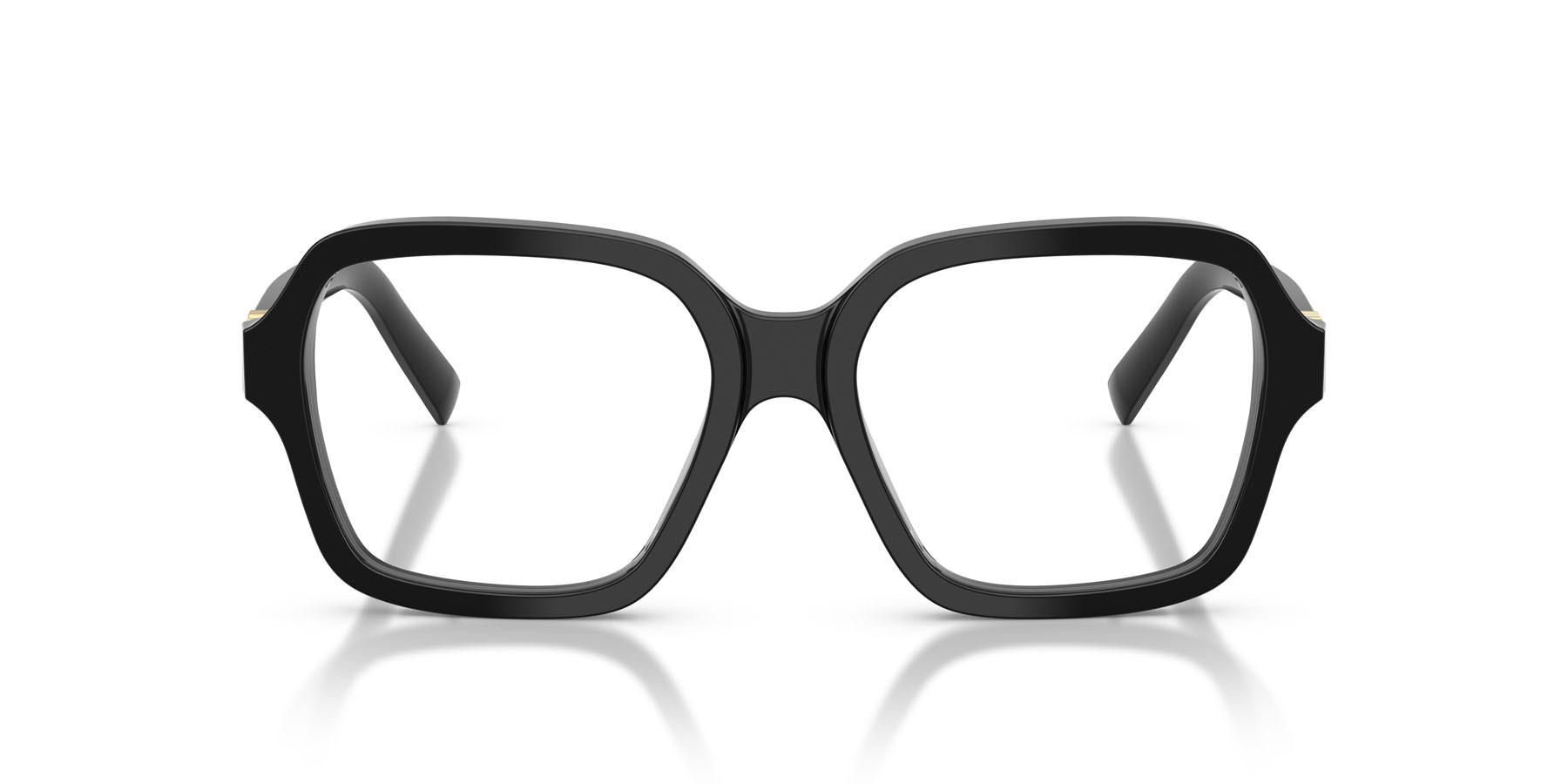 Eyeglasses Miu Miu MU 03YV (16K1O1) color nero shape square lenses lente demo
