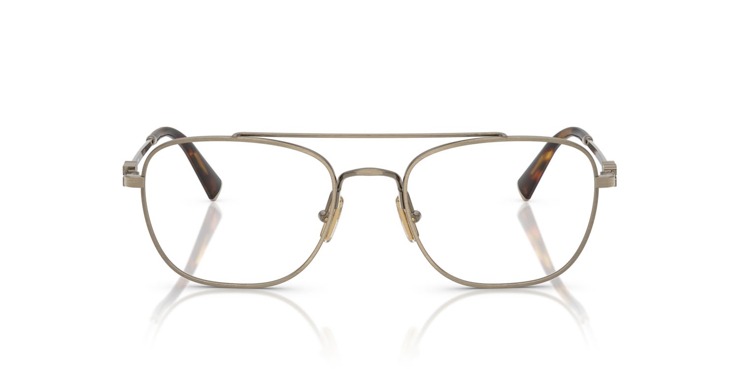 Eyeglasses Miu Miu MU 51WV (26C1O1) color old gold shape square lenses lente demo