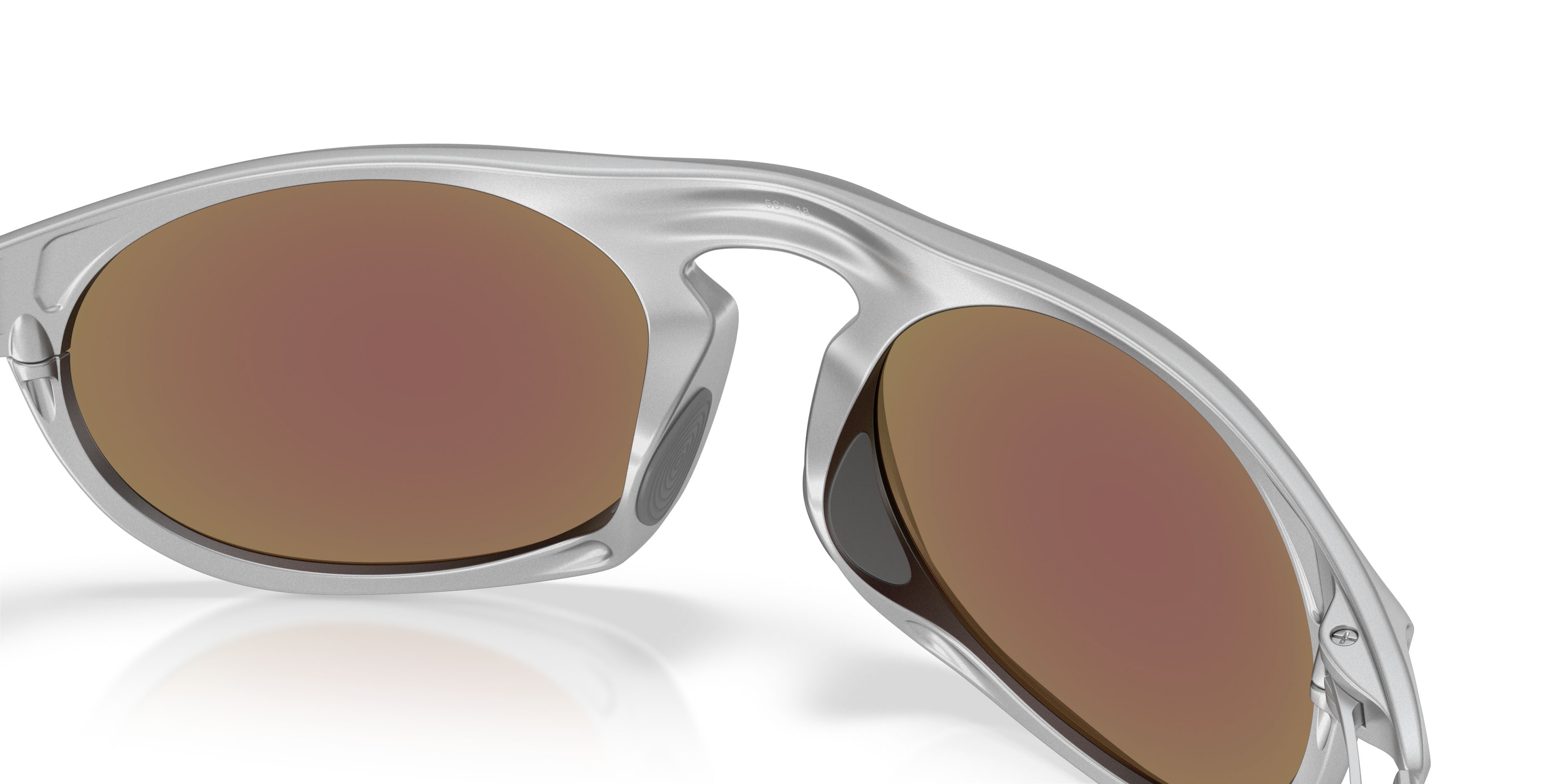 Sonnenbrillen Oakley Neo Jacket OO 4065 (406502) farbe cromo satinato form oval gläser prizm sapphire