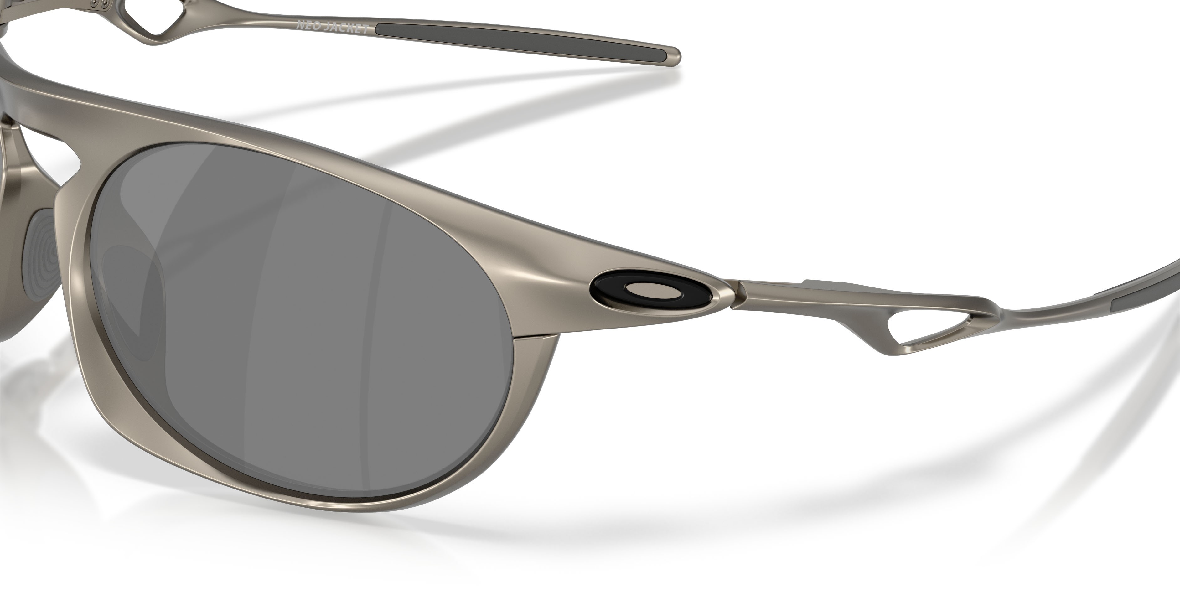 Sonnenbrillen Oakley Neo Jacket OO 4065 (406505) farbe gunmetal opaco form oval gläser prizm black polarized