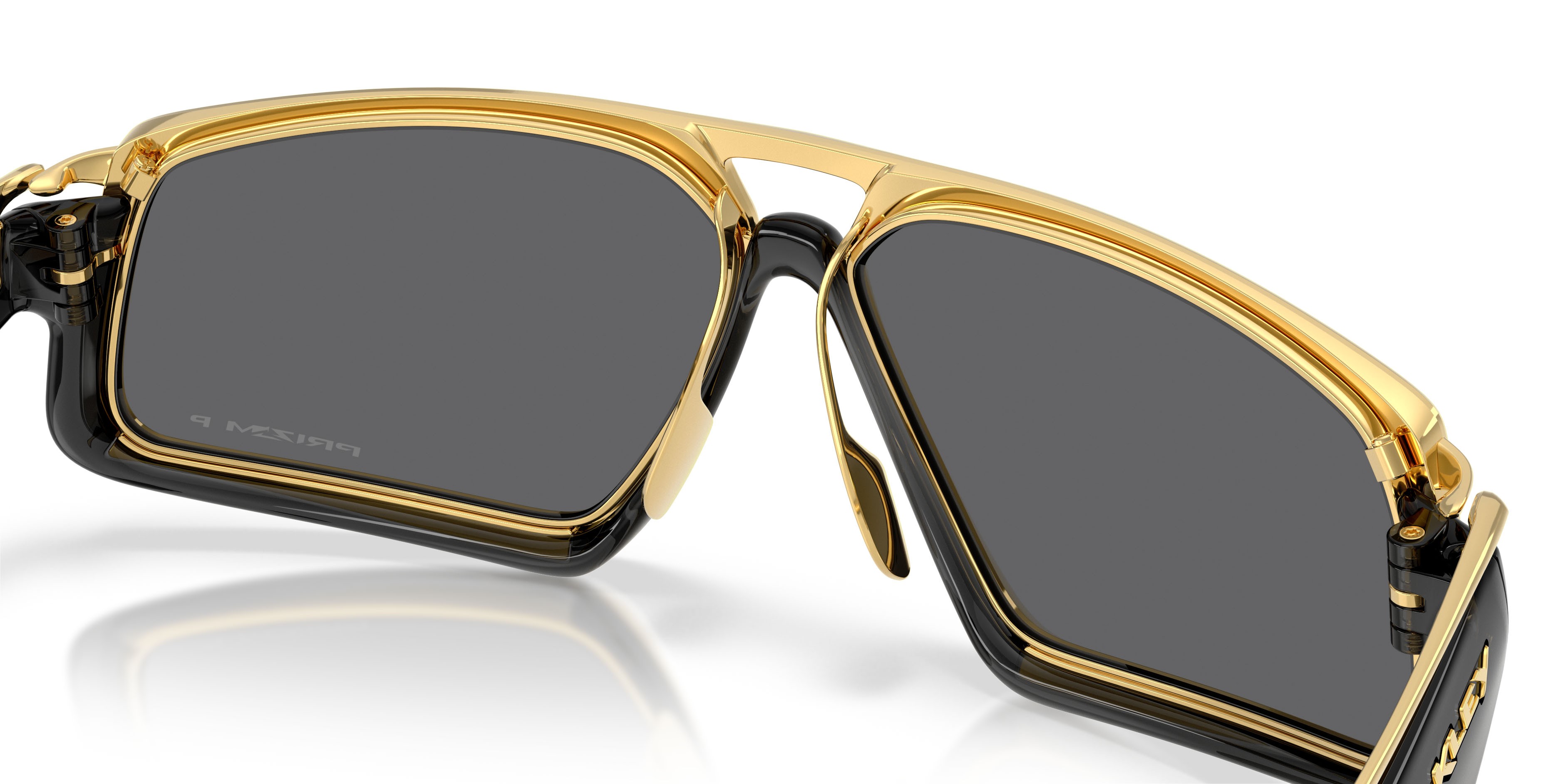 Sonnenbrillen Oakley Massillon OO 6029 (602901) farbe nero inchiostro form rechteckig gläser prizm black polarized