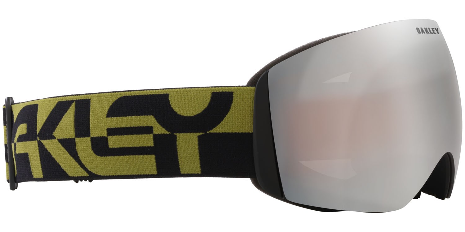 Maschere da Sci e Snowboard Oakley Flight Deck L OO 7050 (7050E6) colore fern duality forma mask lenti prizm snow black iridium