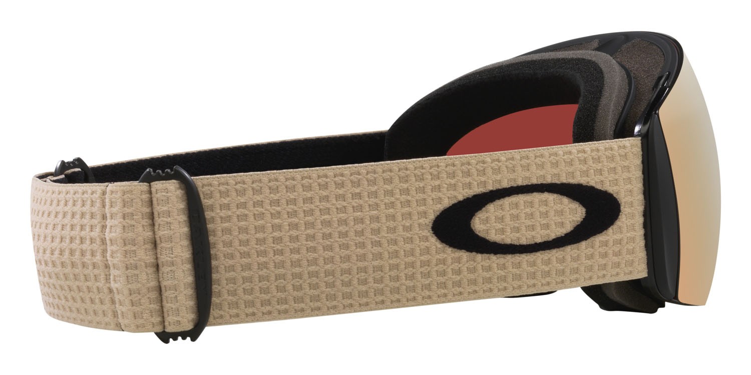 Maschere da Sci e Snowboard Oakley Flight Deck L OO 7050 (7050E7) colore humus thermal forma mask lenti prizm snow black iridium