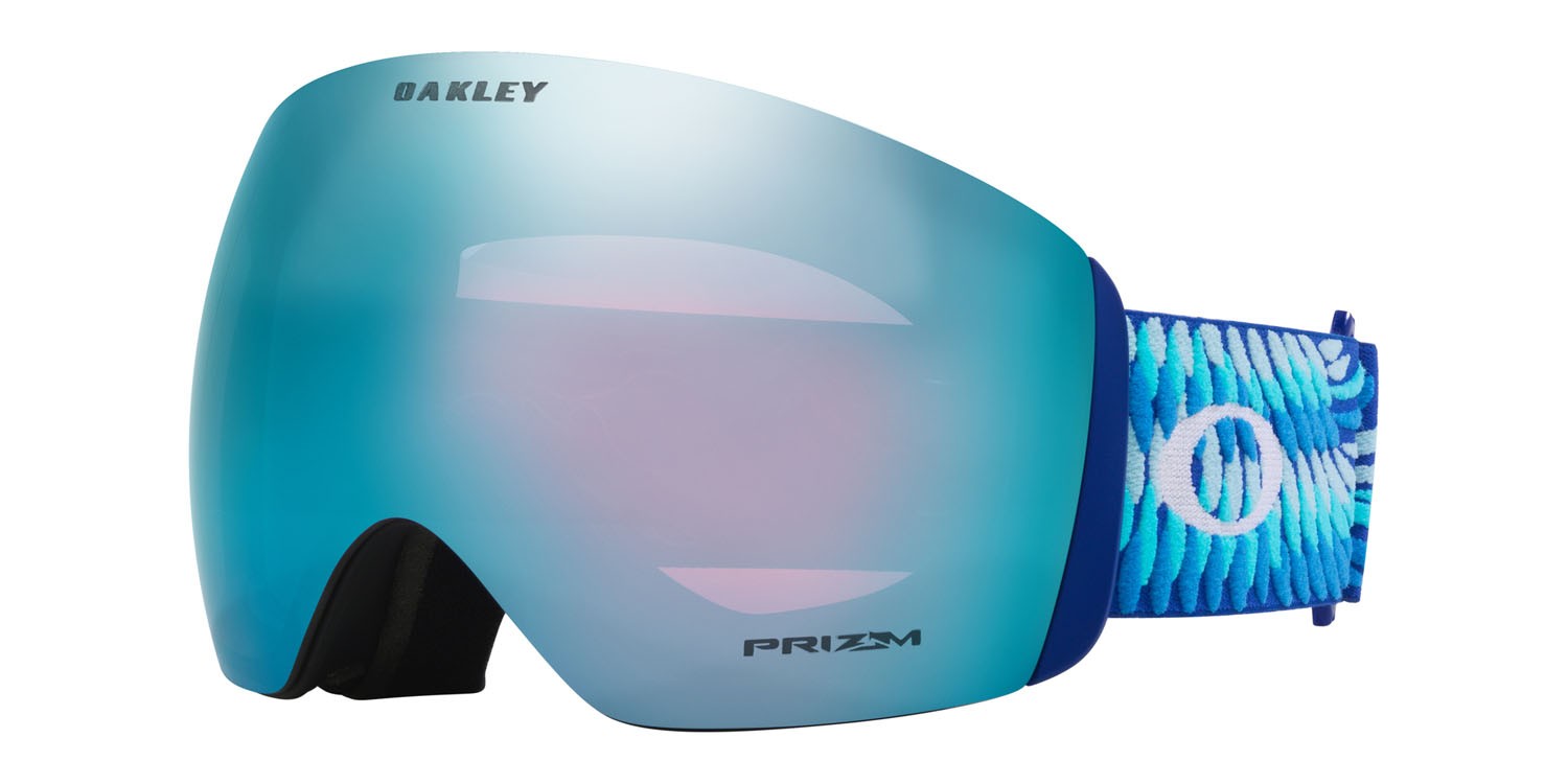 Skibrillen und Snowboard masken Oakley Flight Deck L - Mikaela Shiffrin Signature OO 7050 (7050E9) farbe mikaela shiffrin signature form maske gläser prizm snow sapphire iridium
