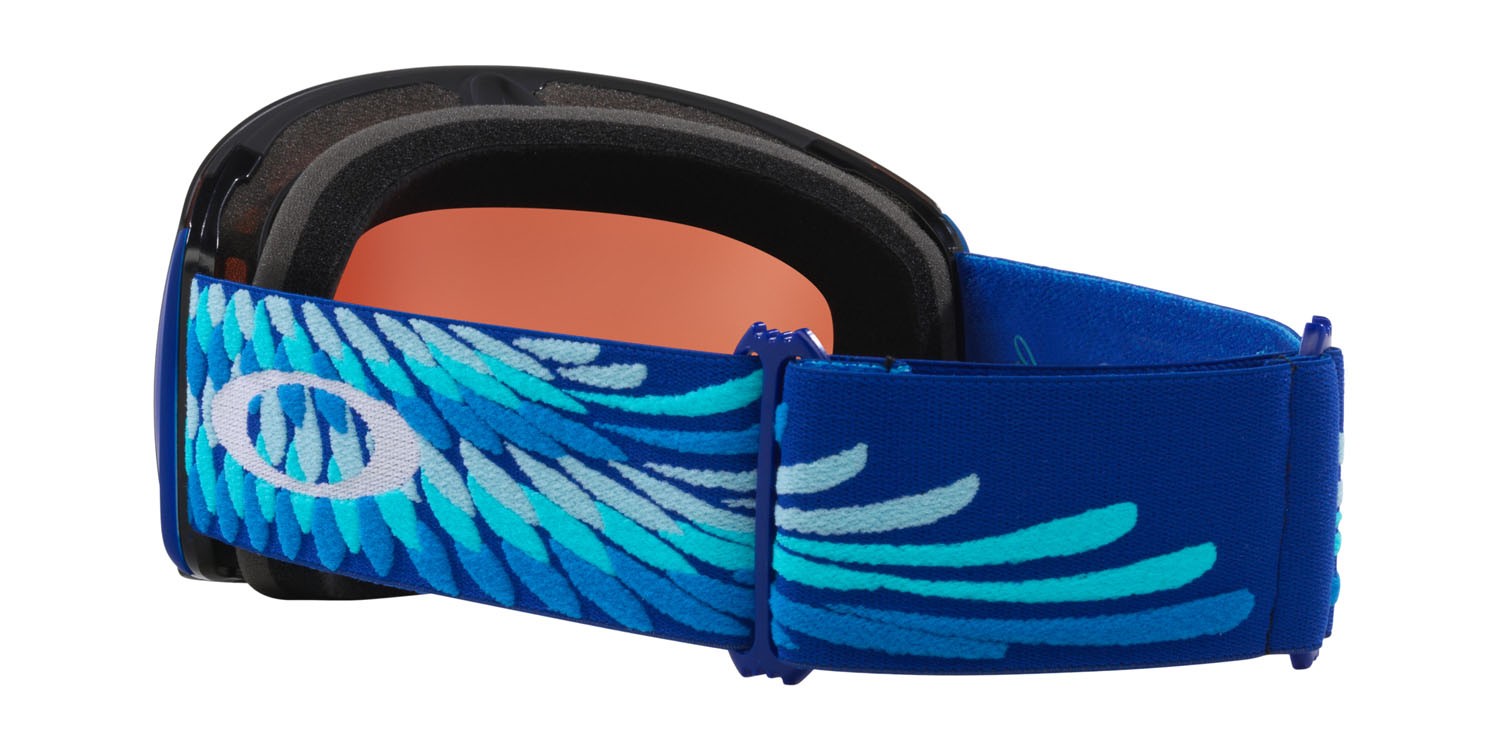 Skibrillen und Snowboard masken Oakley Flight Deck L - Mikaela Shiffrin Signature OO 7050 (7050E9) farbe mikaela shiffrin signature form maske gläser prizm snow sapphire iridium