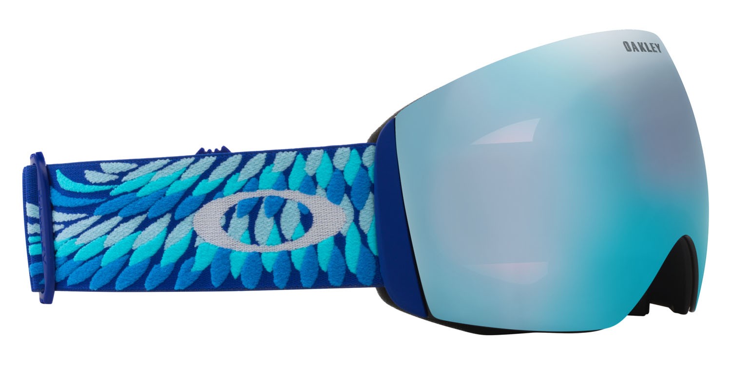 Skibrillen und Snowboard masken Oakley Flight Deck L - Mikaela Shiffrin Signature OO 7050 (7050E9) farbe mikaela shiffrin signature form maske gläser prizm snow sapphire iridium