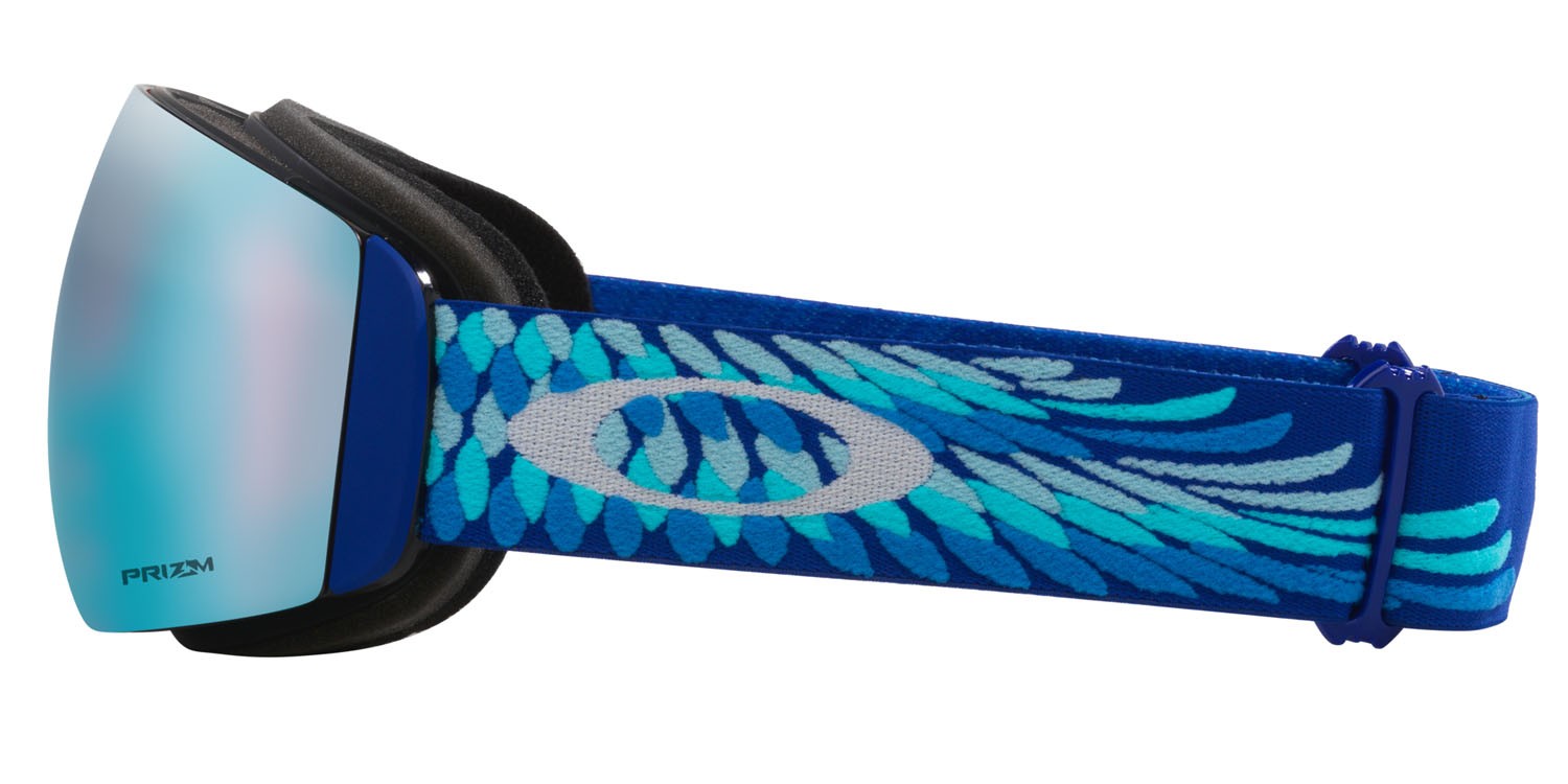Skibrillen und Snowboard masken Oakley Flight Deck M - Mikaela Shiffrin Signature OO 7064 (7064F7) farbe mikaela shiffrin signature form maske gläser prizm snow sapphire iridium