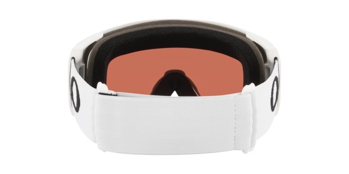 Skibrillen und Snowboard masken Oakley Line Miner M OO 7093 (709365) farbe bianco opaco form maske gläser prizm snow garnet