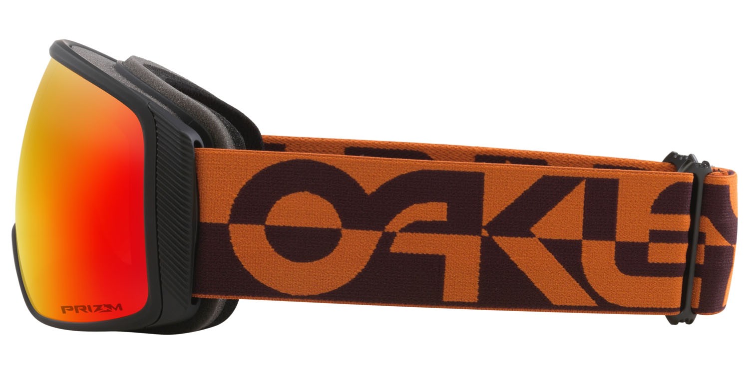 Skibrillen und Snowboard masken Oakley Flight Tracker L OO 7104 (710481) farbe grenache duality form maske gläser prizm snow torch iridium