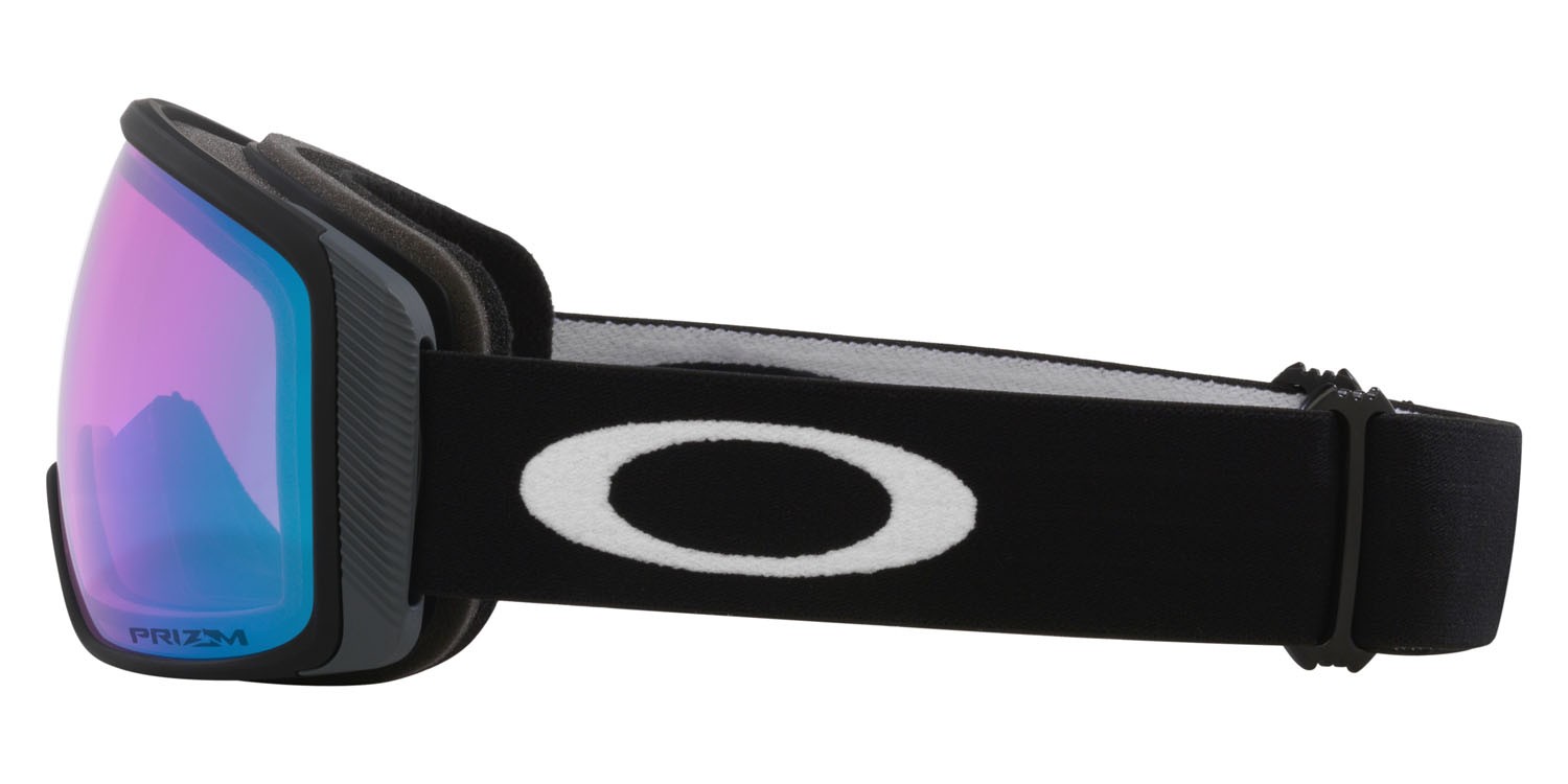 Skibrillen und Snowboard masken Oakley Flight Tracker M OO 7105 (710578) farbe nero opaco form maske gläser prizm snow iced iridium
